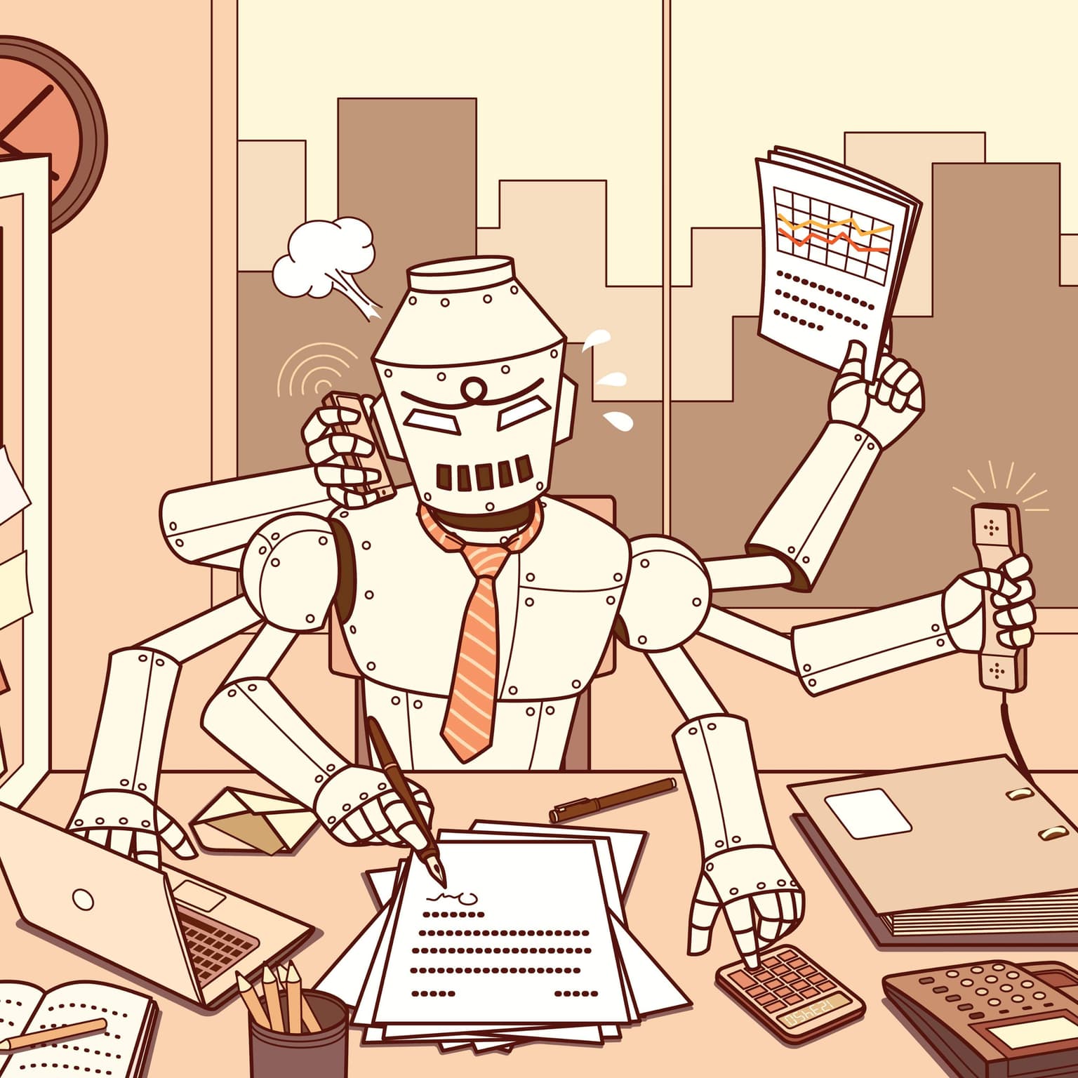 Asking for a friend … which jobs are safe from AI? artwork