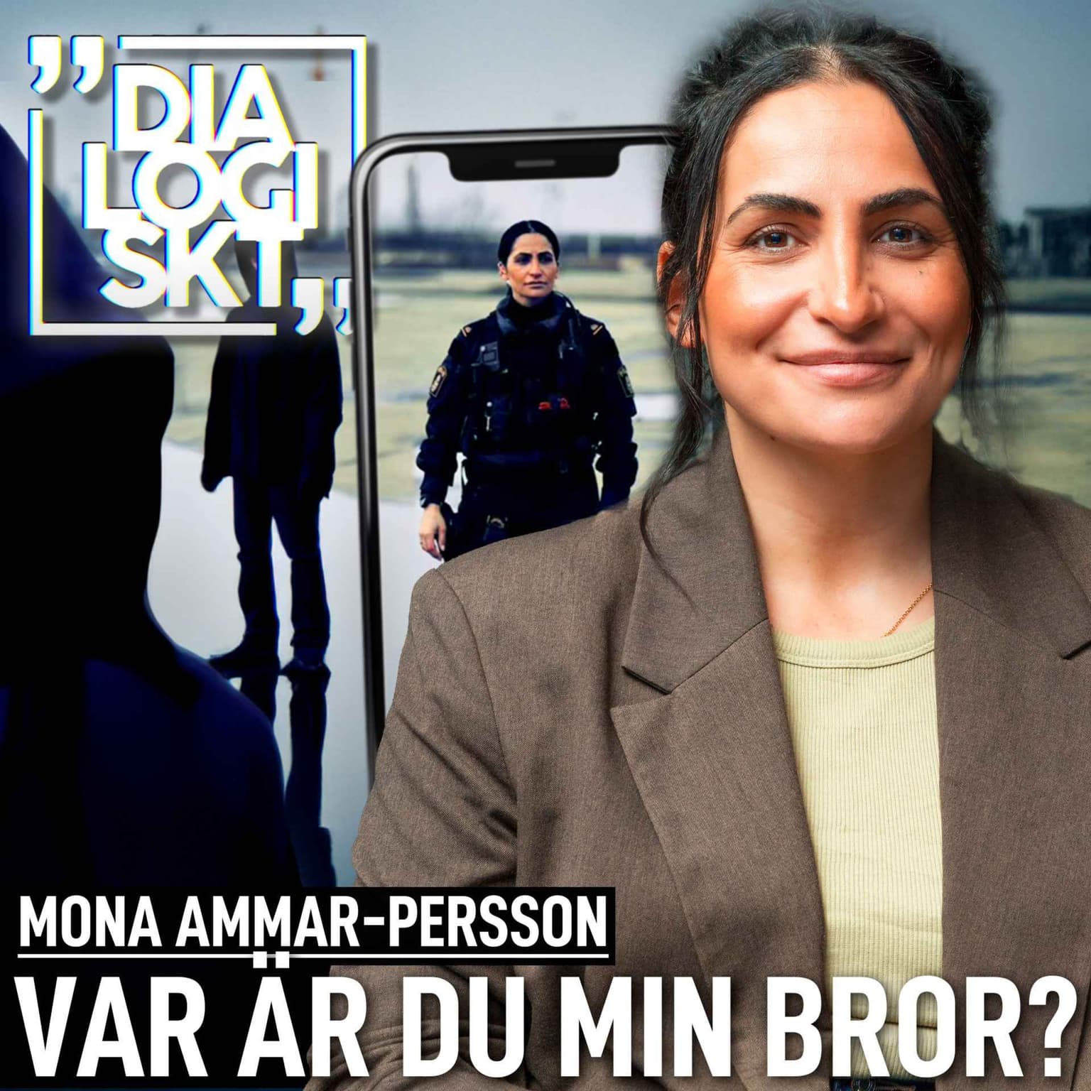 #194, Mona A Persson, ”VAR ÄR DU MIN BROR?”#Dialogiskt artwork