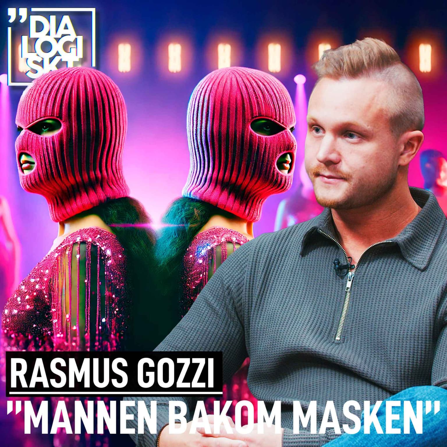 #265, Rasmus Gozzi, ”MANNEN BAKOM MASKEN” artwork