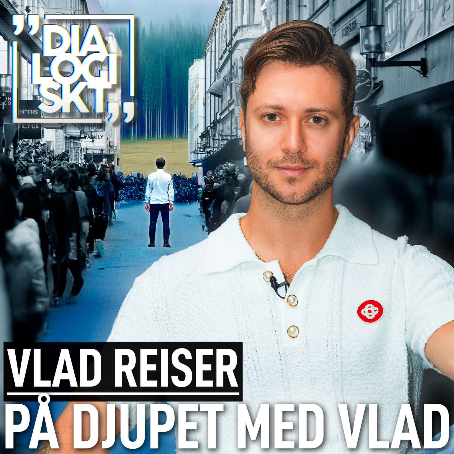#206, Vlad Reiser , ”SERIÖST SNACK MED VLAD REISER!” artwork