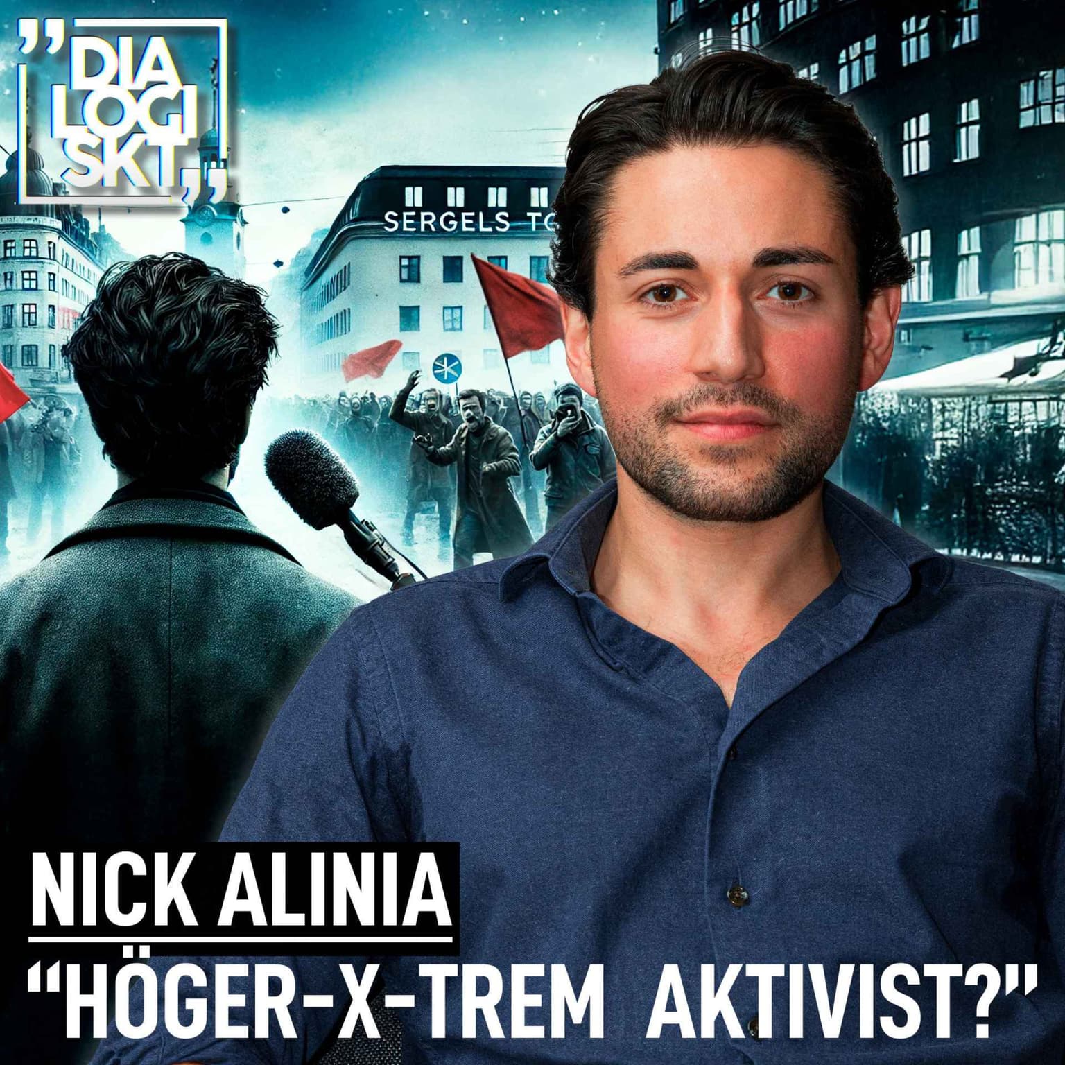 #252, Nick Alinia, ”INBLICK I NICKS VÄRLD!” artwork