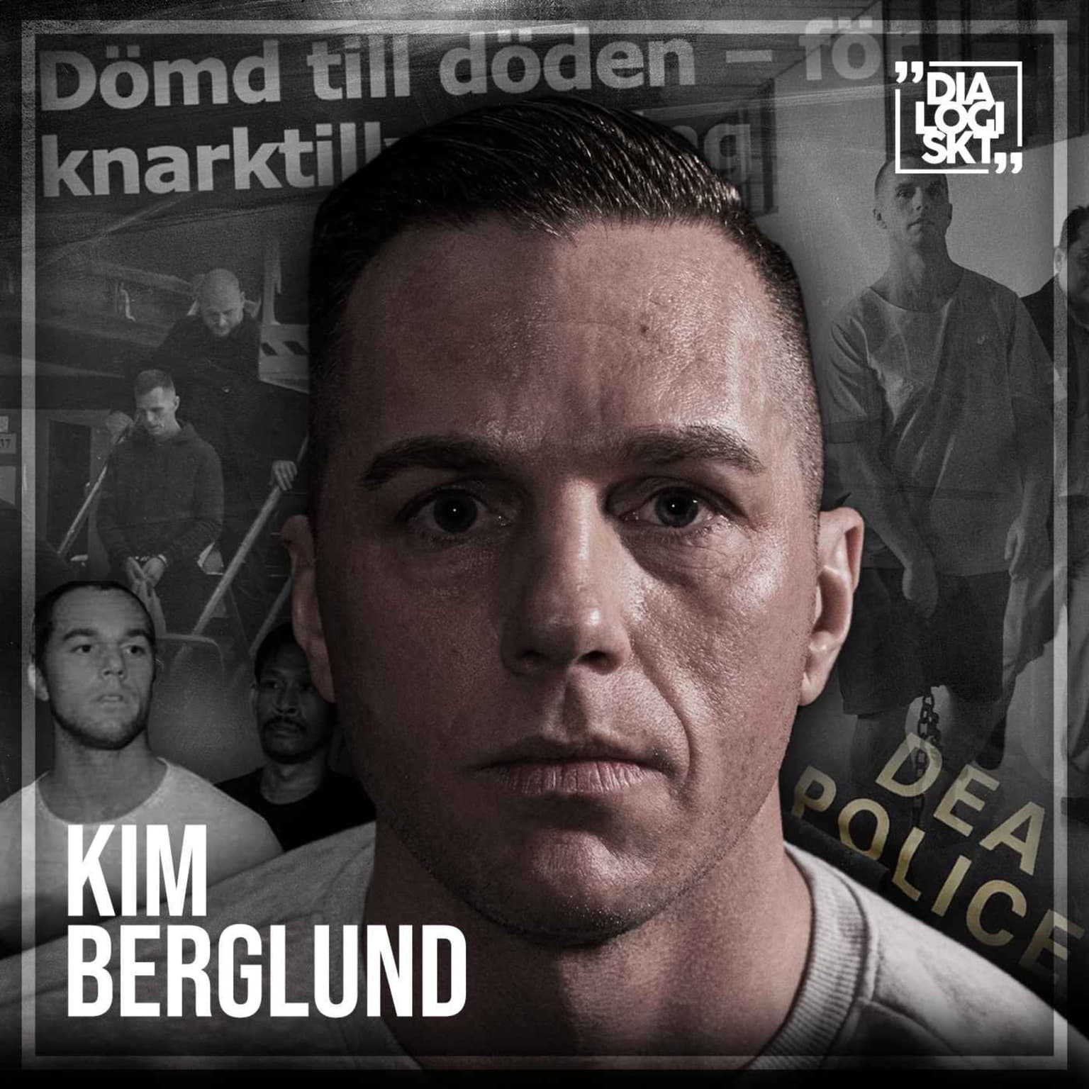 #145 Kim Berglund "DÖDSDÖMD I THAILAND" artwork