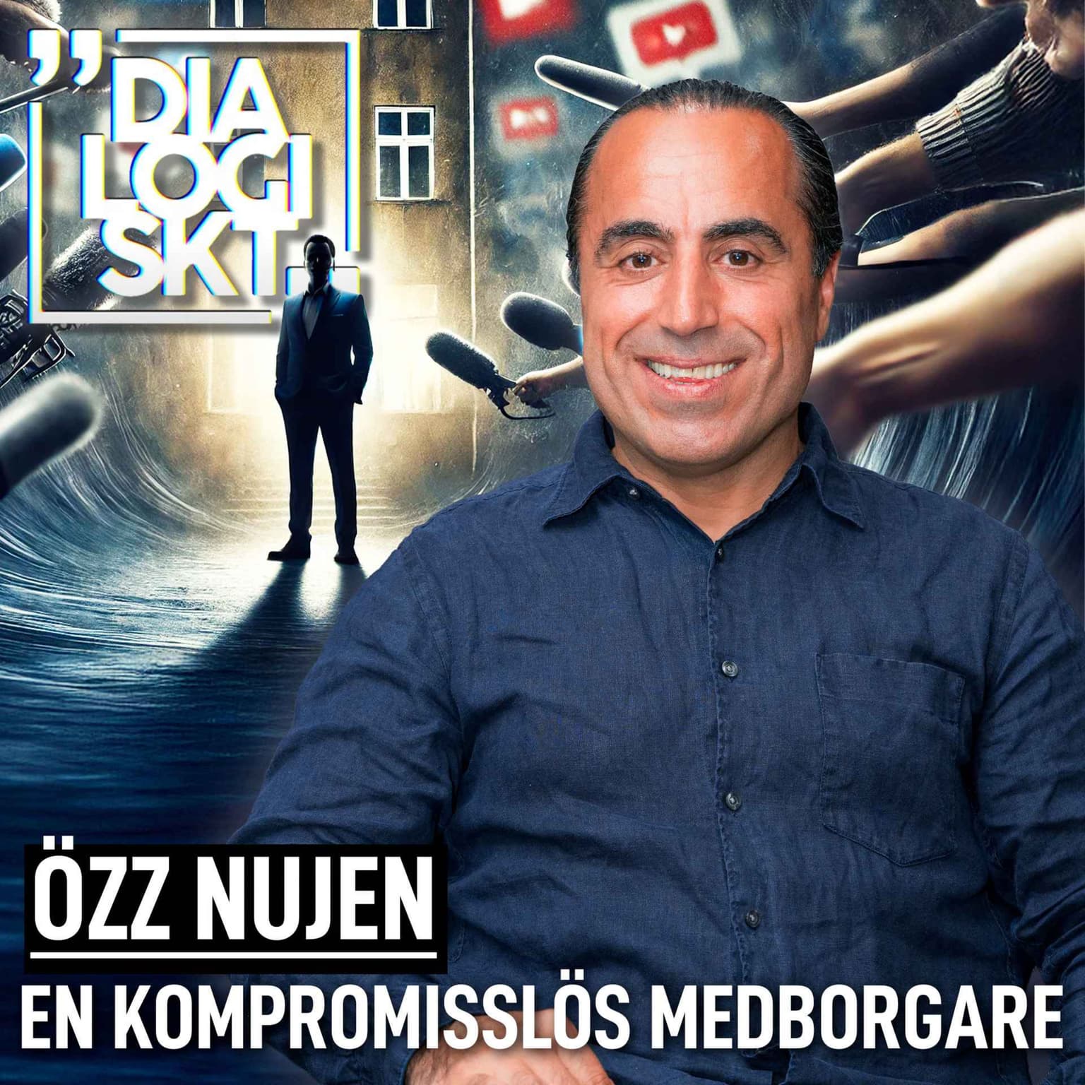 #239, Özz Nûjen, “EN KOMPROMISSLÖS MEDBORGARE” artwork