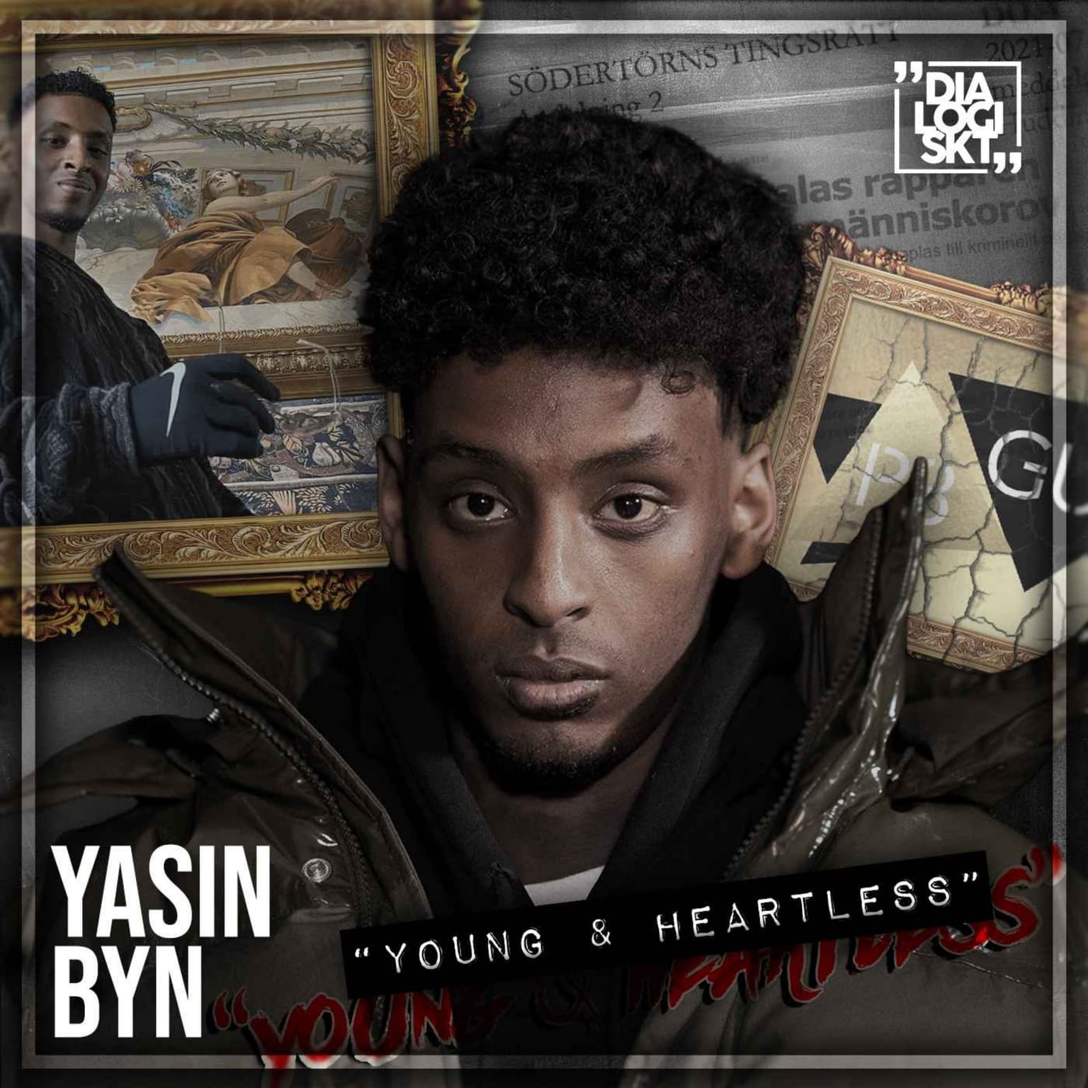 YASIN PT.1 “No smoke without fire!” artwork
