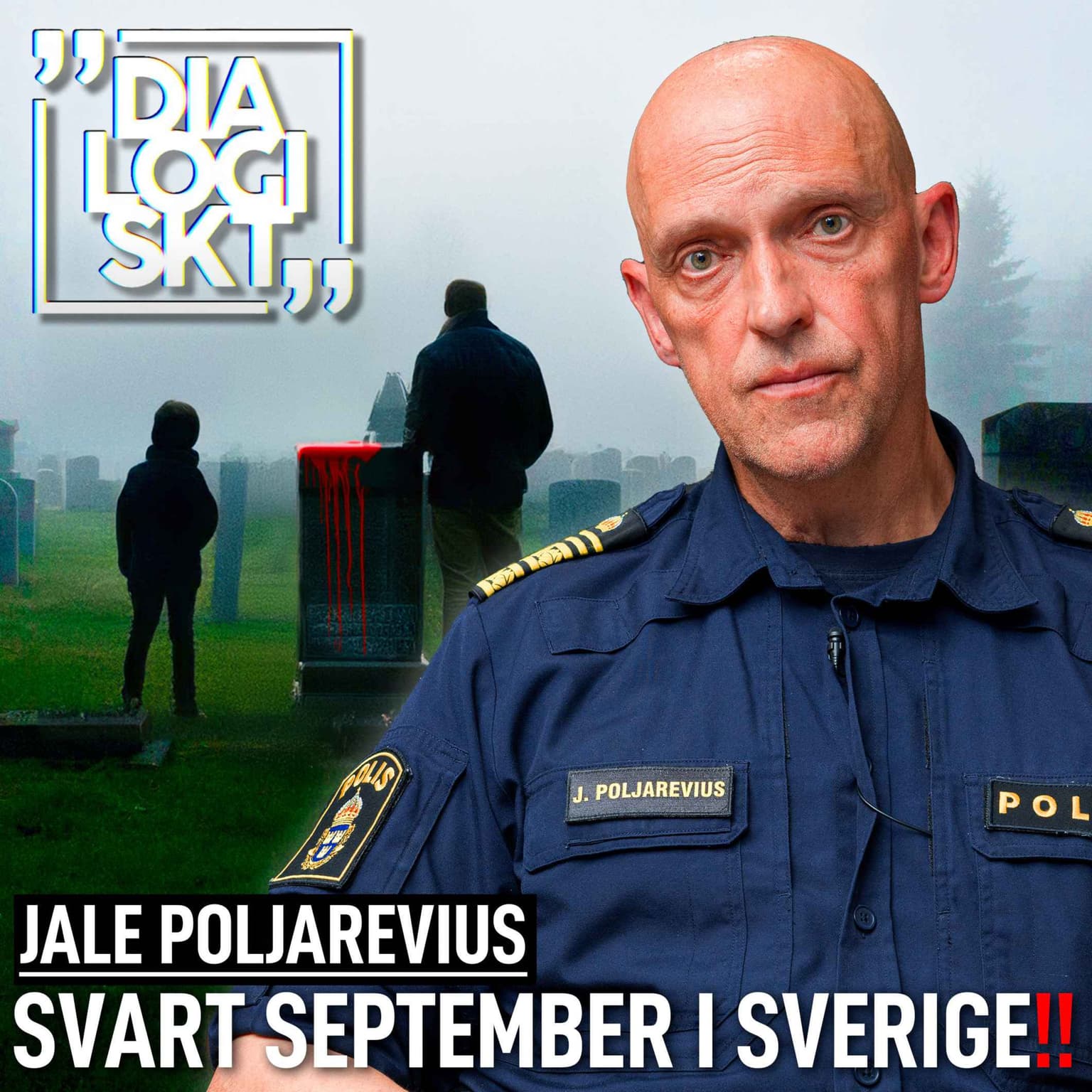 #195, Jale Poljarevius , ”MÄNS VÅLD MOT KVINNOR & SVART SEPTEMBER!” artwork