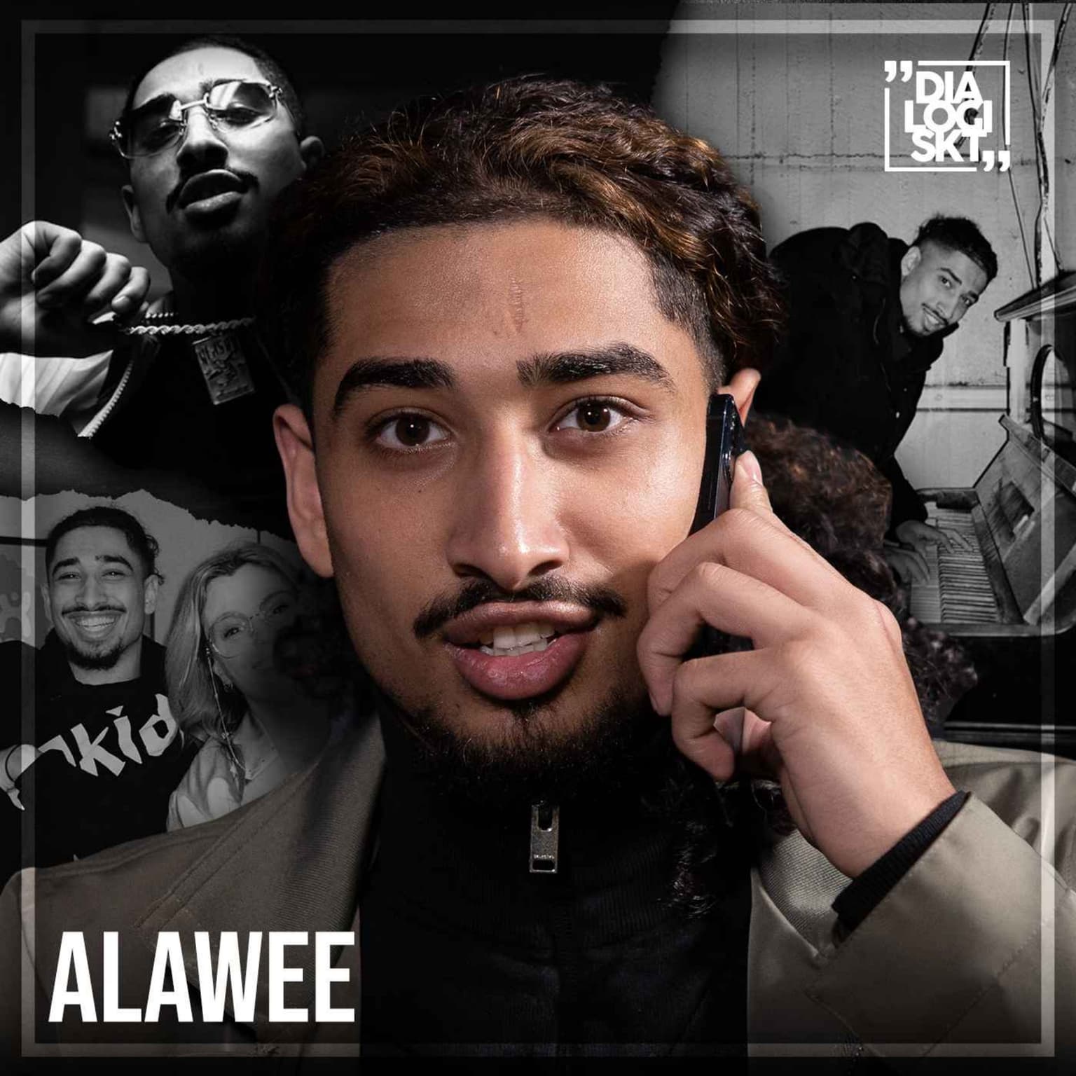 #150 Alawee ”GANGSTERRAP & ORTENS VILLKOR” artwork