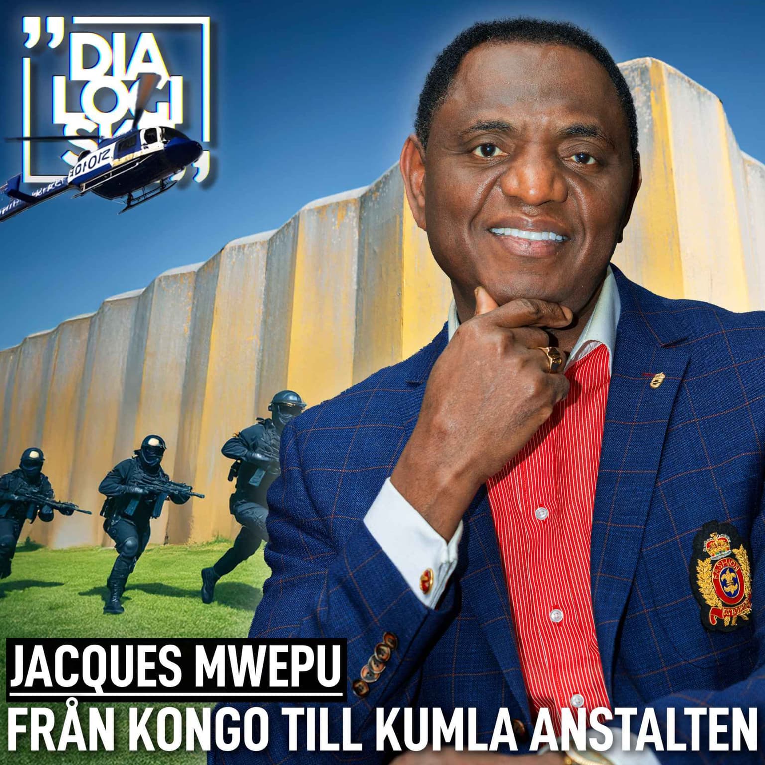 #220,Jacques Mwepu, ”VISIONEN PÅ KUMLA ANSTALTEN" artwork