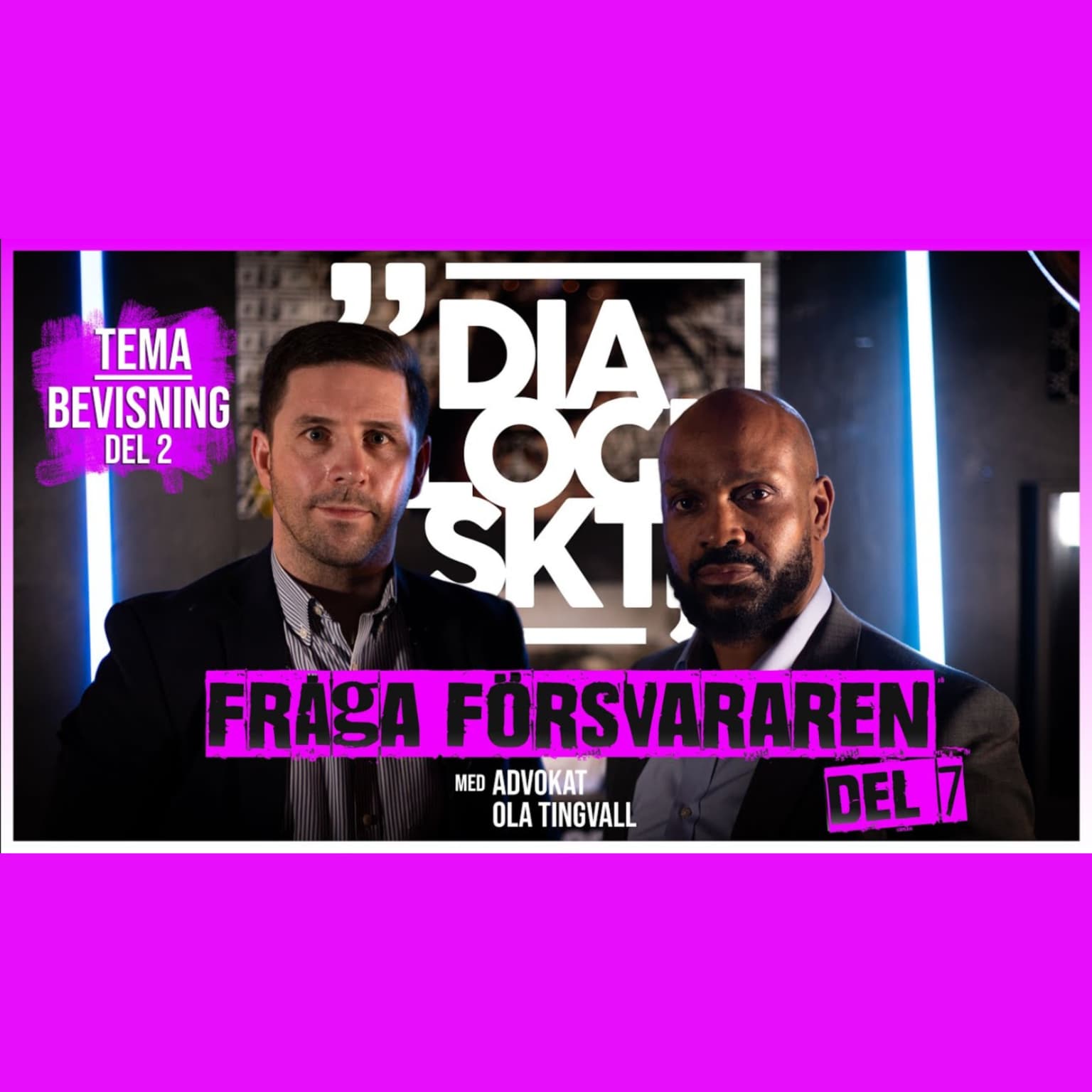#7 Fråga Försvararen ”BEVISNING DEL 2” artwork