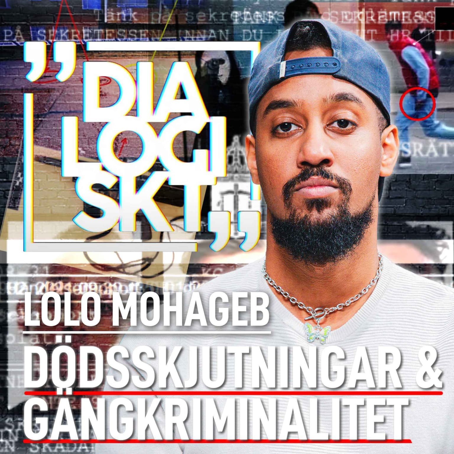 Lolo Mohageb,#161, ”GANGSTERISM, HIP HOP & REKRYTERING” artwork