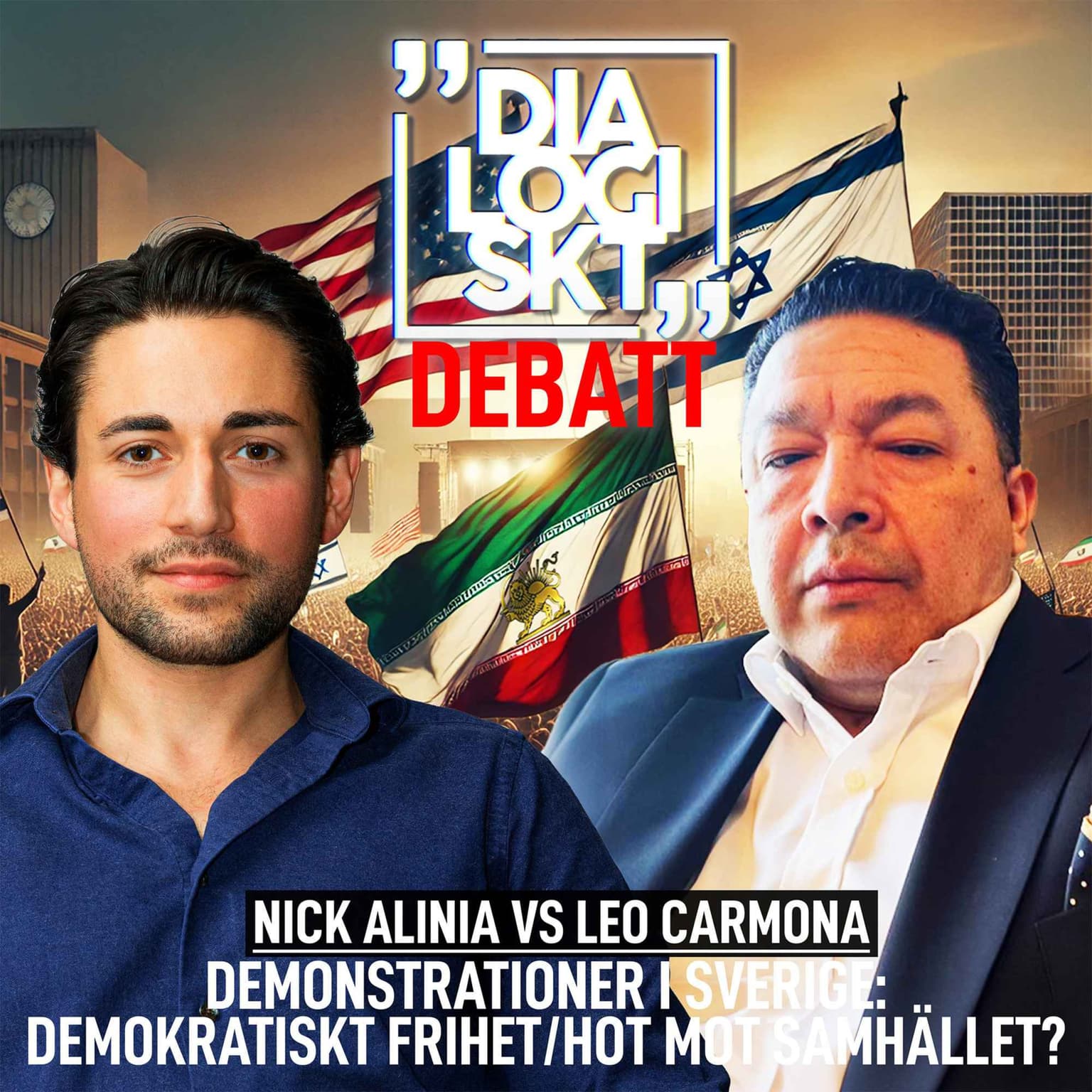 DLGSKT DEBATT: LEO CARMONA vs NICK ALINIA artwork