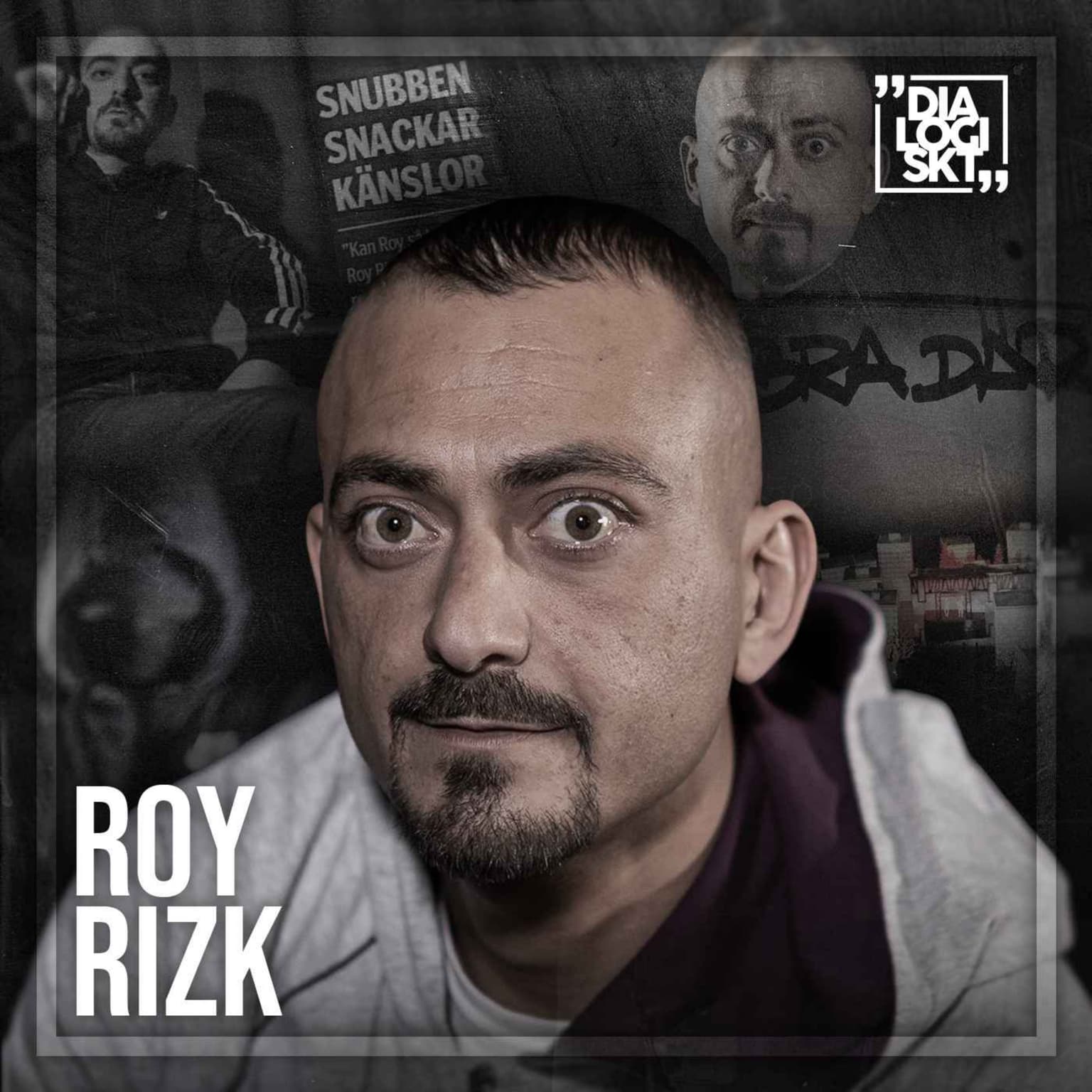 #137 Roy Rizk "MELLAN LJUS OCH MÖRKER" artwork