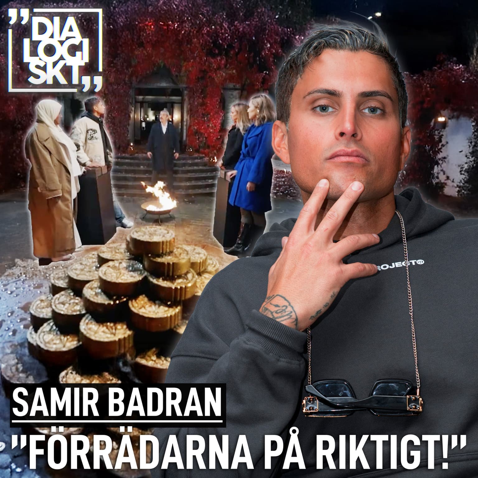 #241, Samir Badran, ”VÄGEN TILL VINST I FÖRRÄDARNA!” artwork