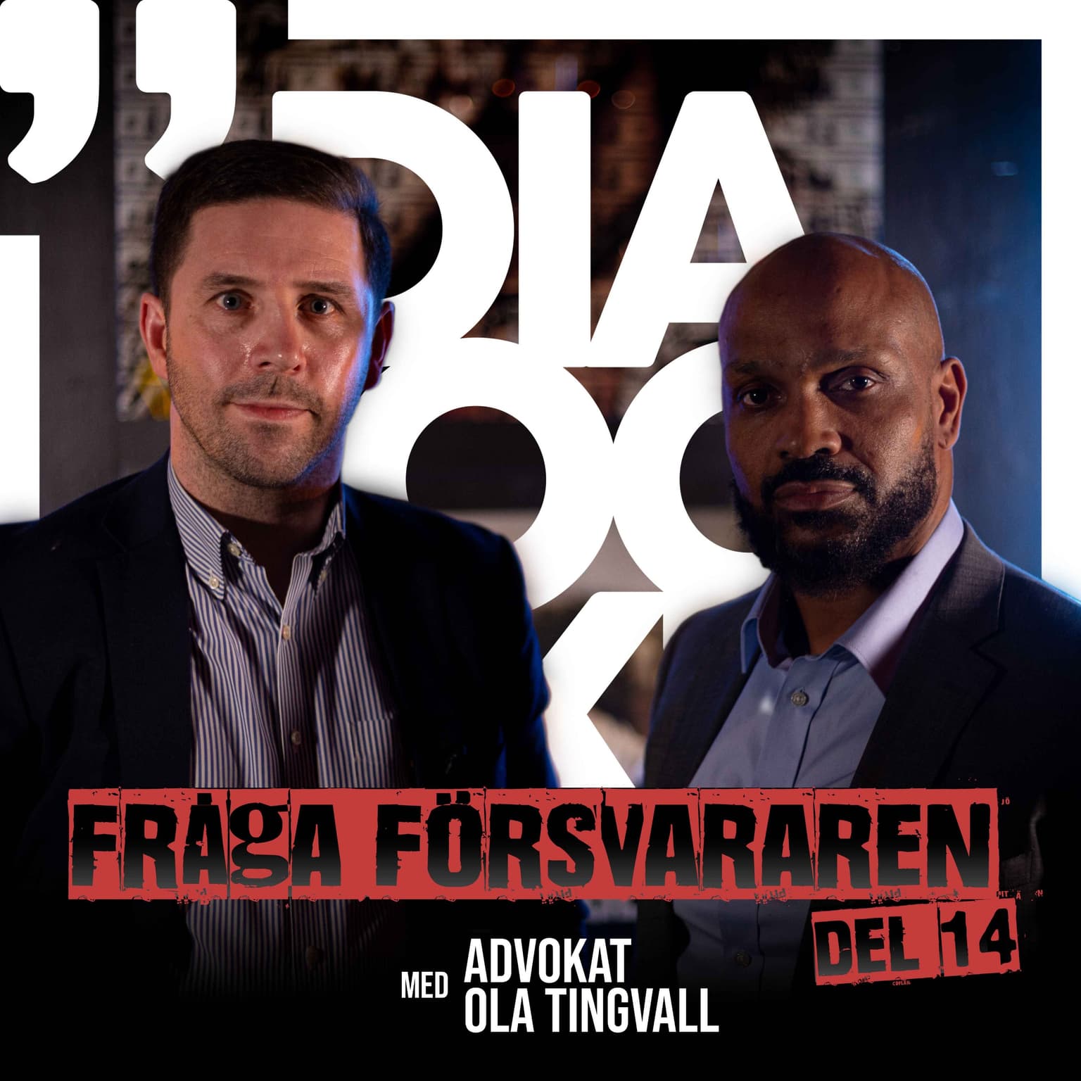 #14 Fråga Försvararen ”MORD” artwork