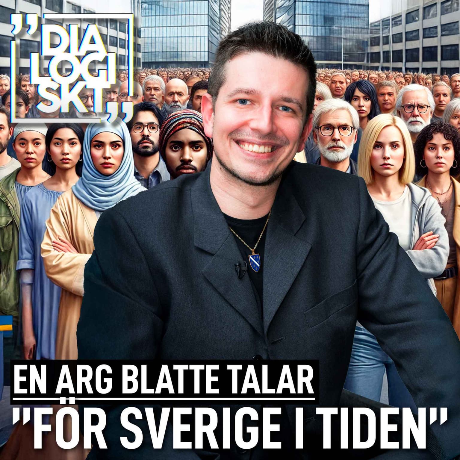 #217, En Arg Blatte Talar, “FÖR SVERIGE I TIDEN” #dialogiskt artwork