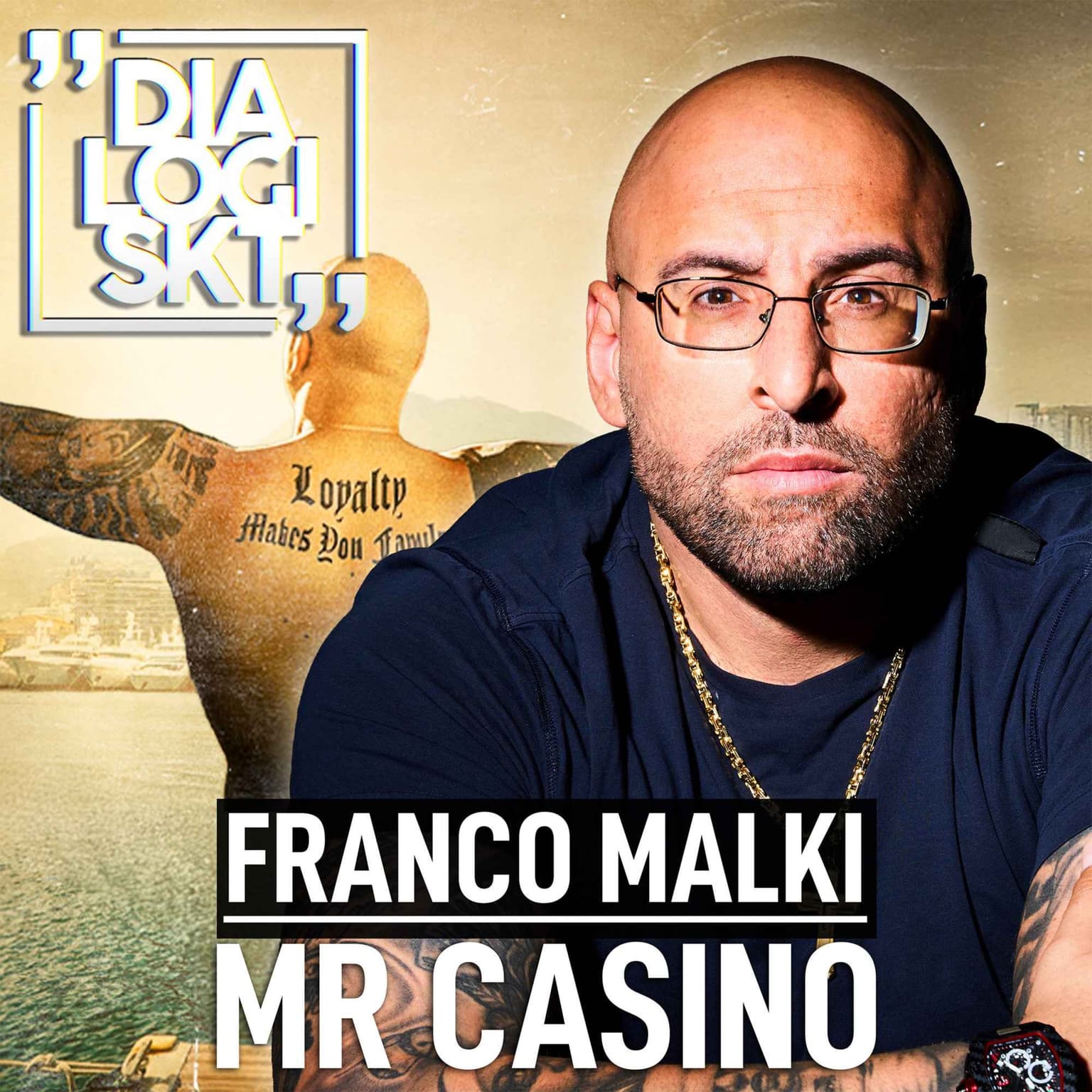 #244, Franco Malki, “MR.CASINO” artwork
