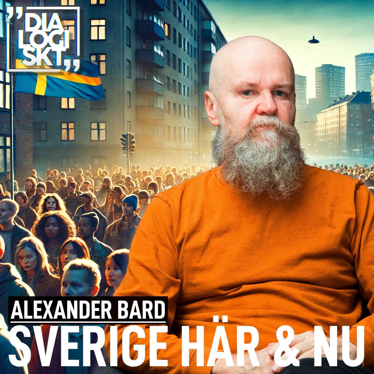Alexander bard#266, Alexander bard, ”SVERIGE HÄR & NU!” artwork
