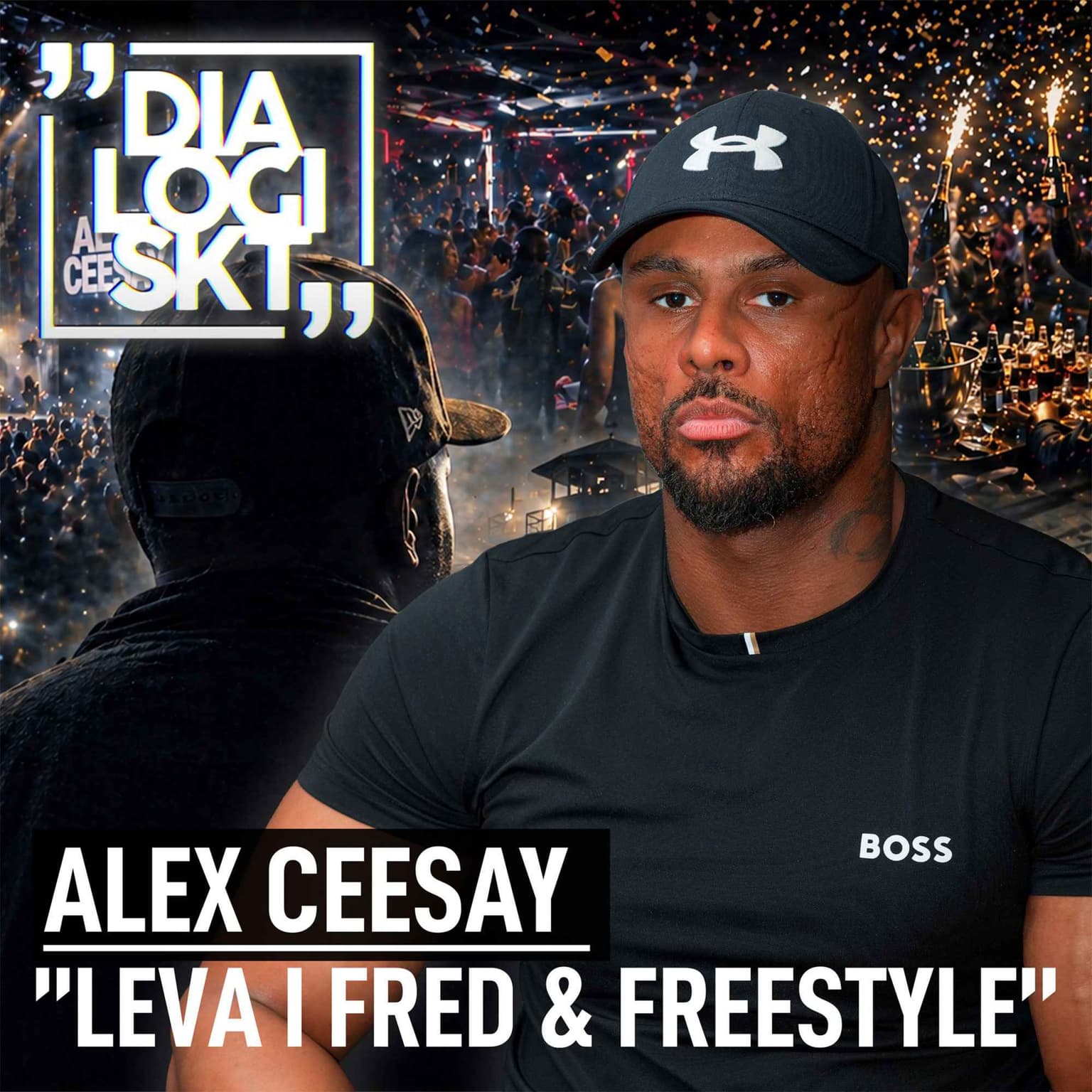 #278, Alex Ceesay, ”LEVA I FRED & FREESTYLE” artwork