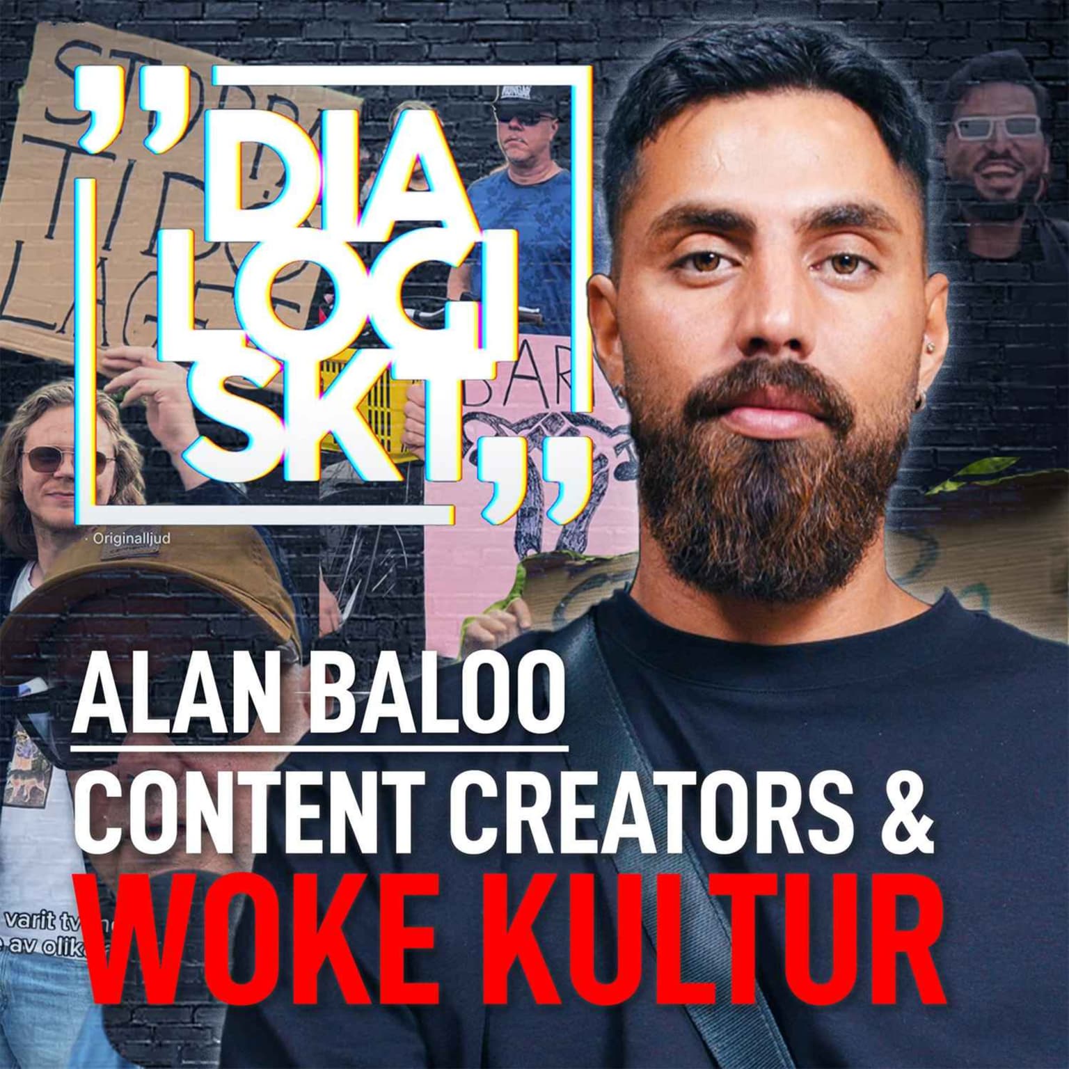 Alan Baloo,#160, ”CONTENT CREATORS & WOKE KULTUR” artwork