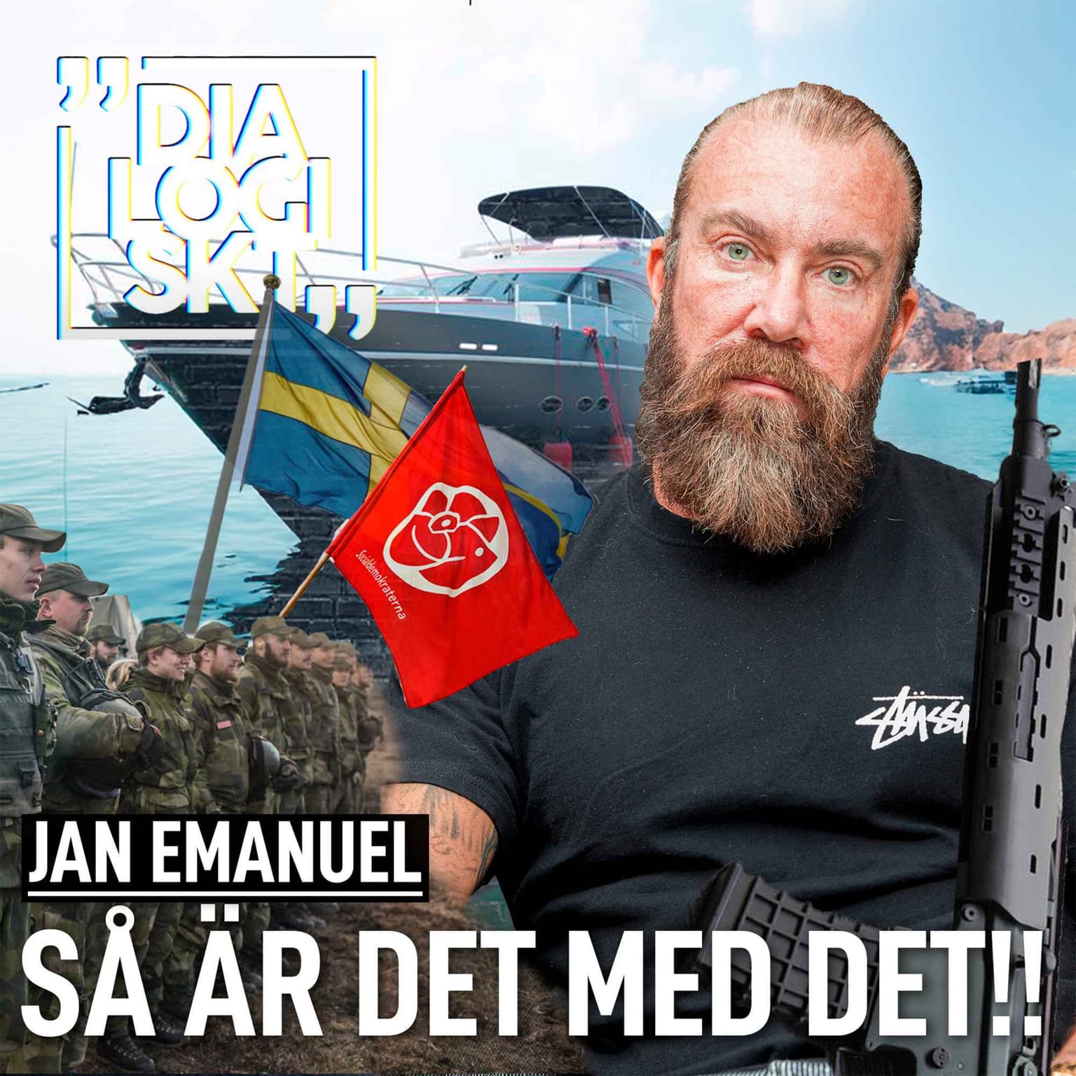Jan Emanuel #173,”EN NAGEL I ÖGAT!” artwork