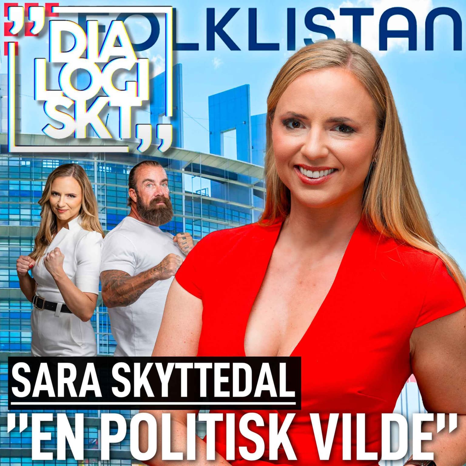 #190 , ”EN POLITISK VILDE: KD , SD & FOLKLISTAN!!” artwork