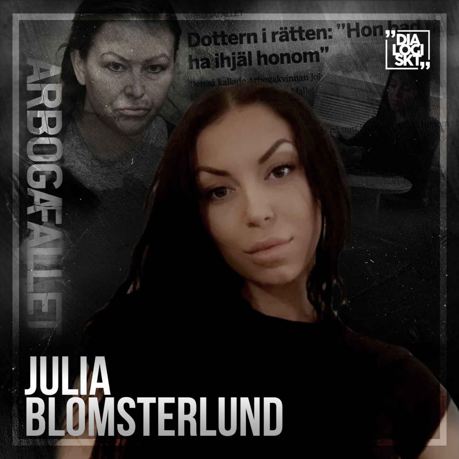 #136 Julia Blomsterlund ”JOHANNA MÖLLER - SVERIGES FARLIGASTE KVINNA, SOMMARSTUGEMORDET” artwork