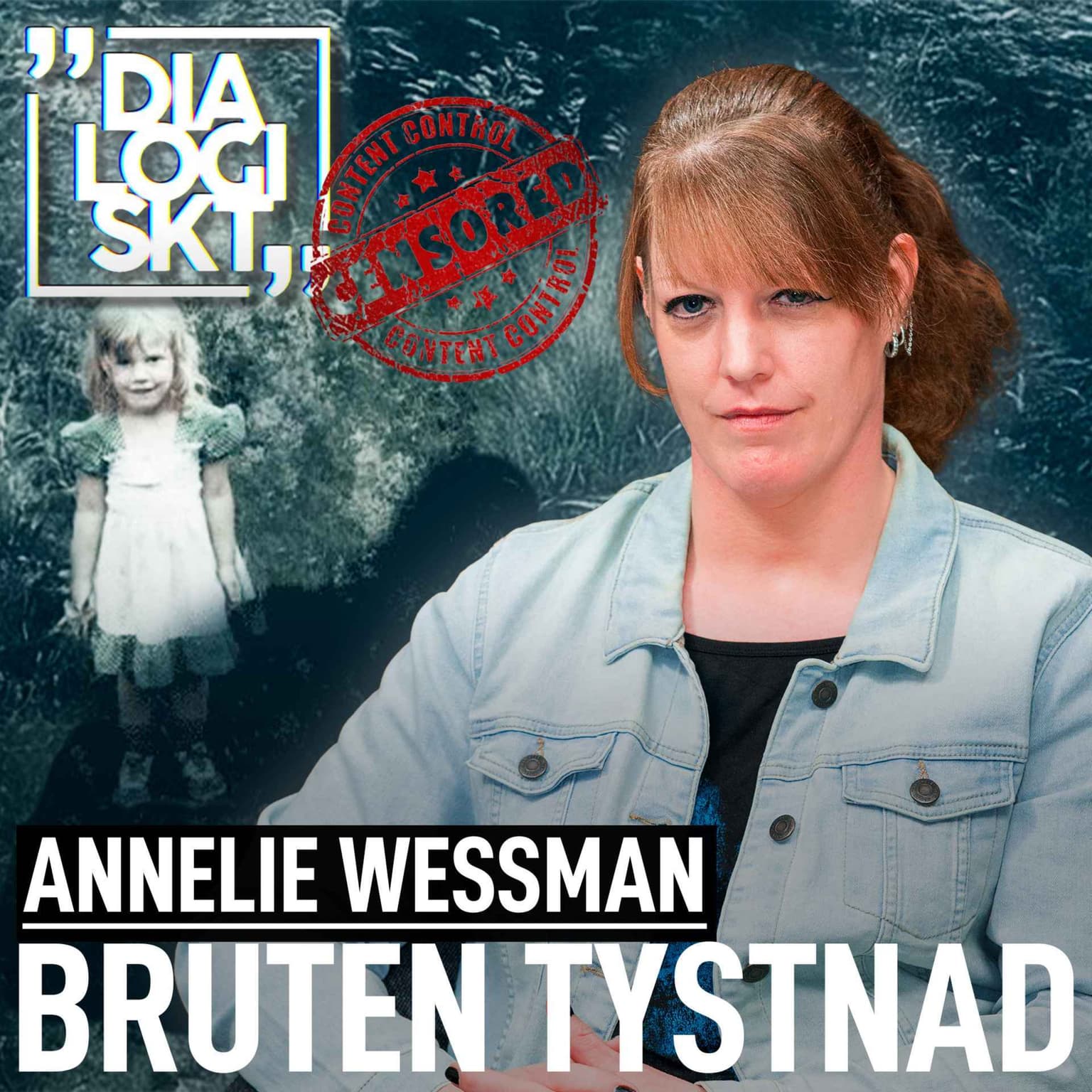 #236, Annelie Wessman, ”DUMPEN 2.0-BRUTEN TYSTNAD” artwork