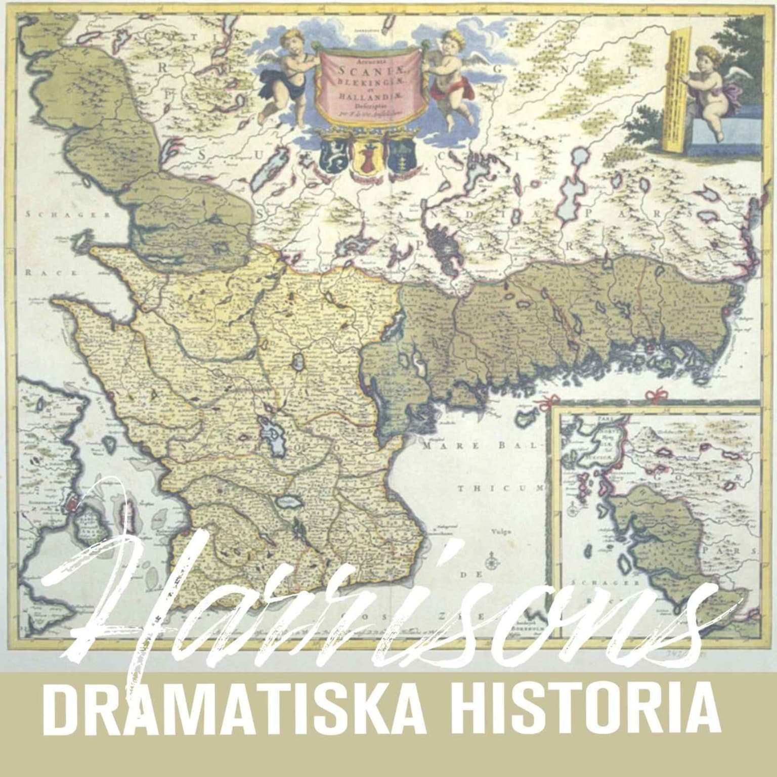 Försvenskningen av de danska landskapen artwork
