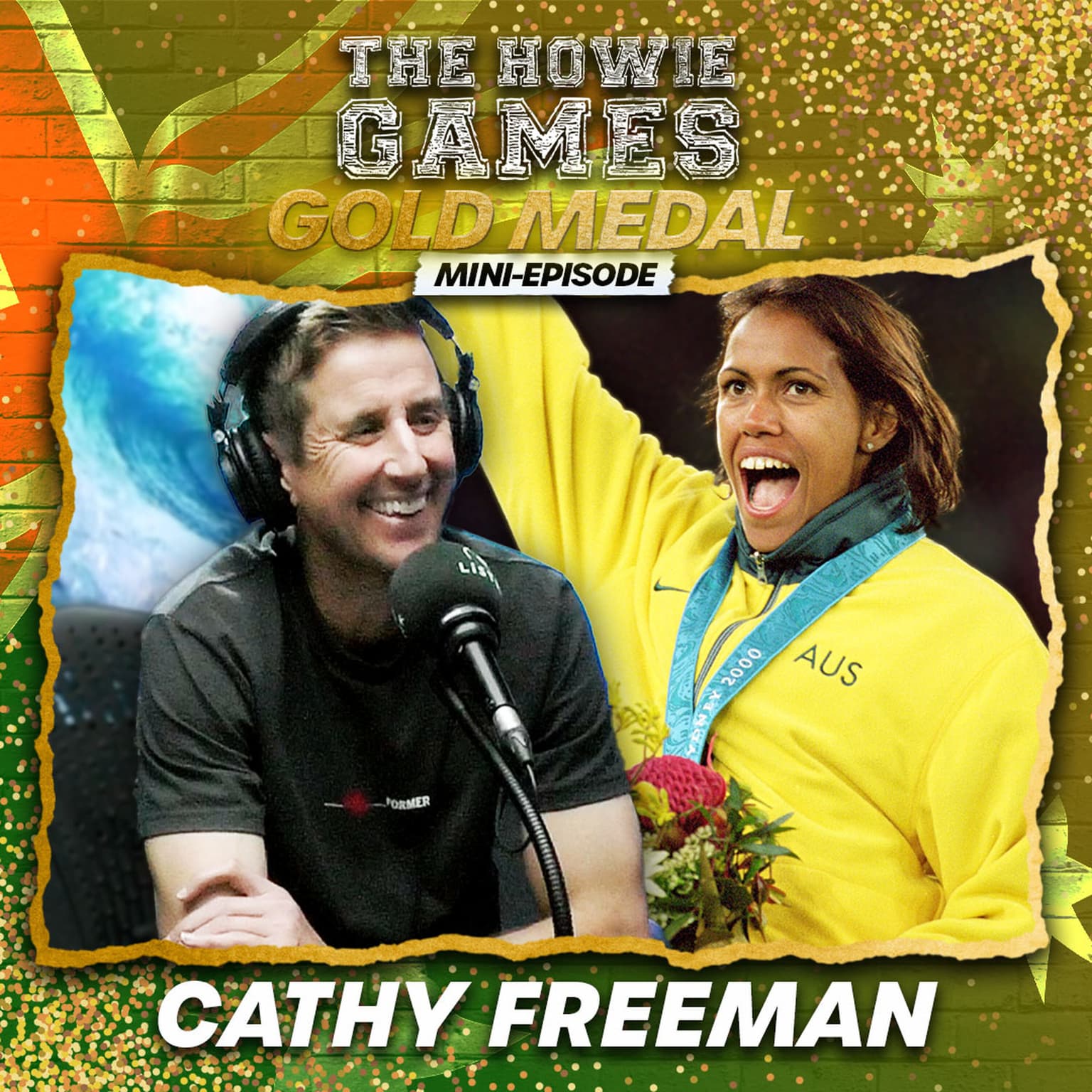 🥇 Gold Medal Mini: Cathy Freeman artwork
