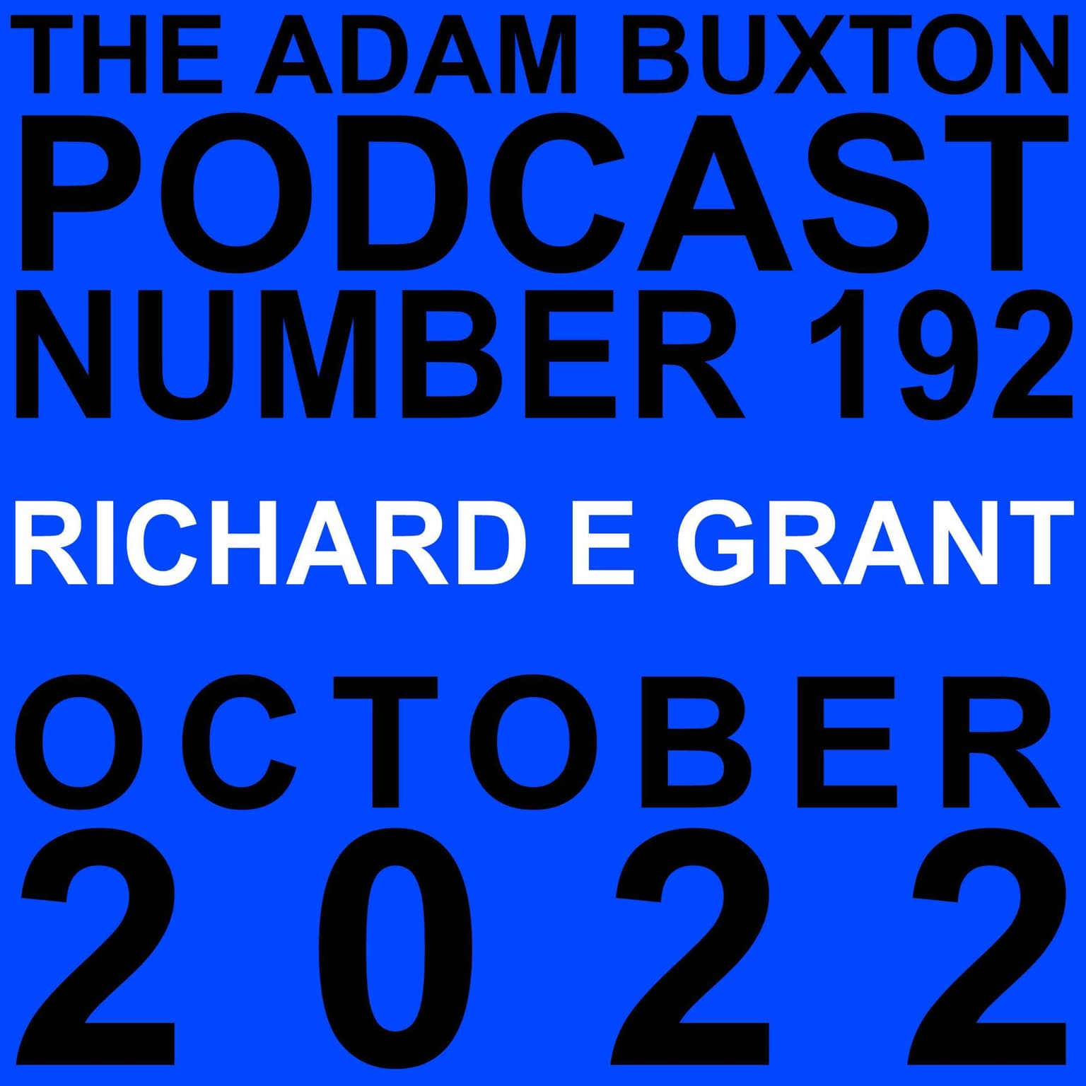 EP.192 - RICHARD E GRANT artwork