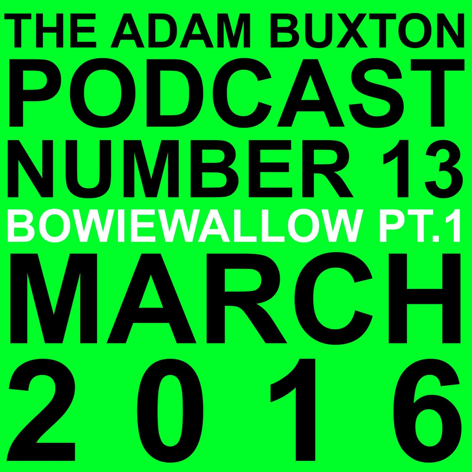 EP.13 - BOWIEWALLOW PT.1 artwork