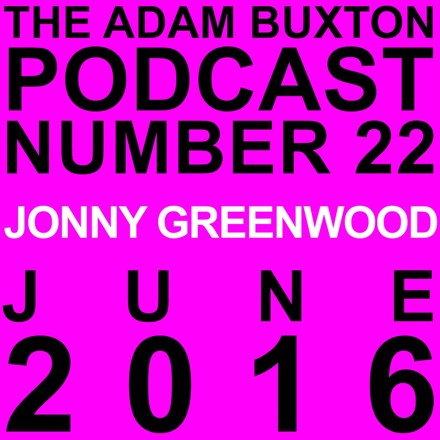 EP.22 - JONNY GREENWOOD artwork