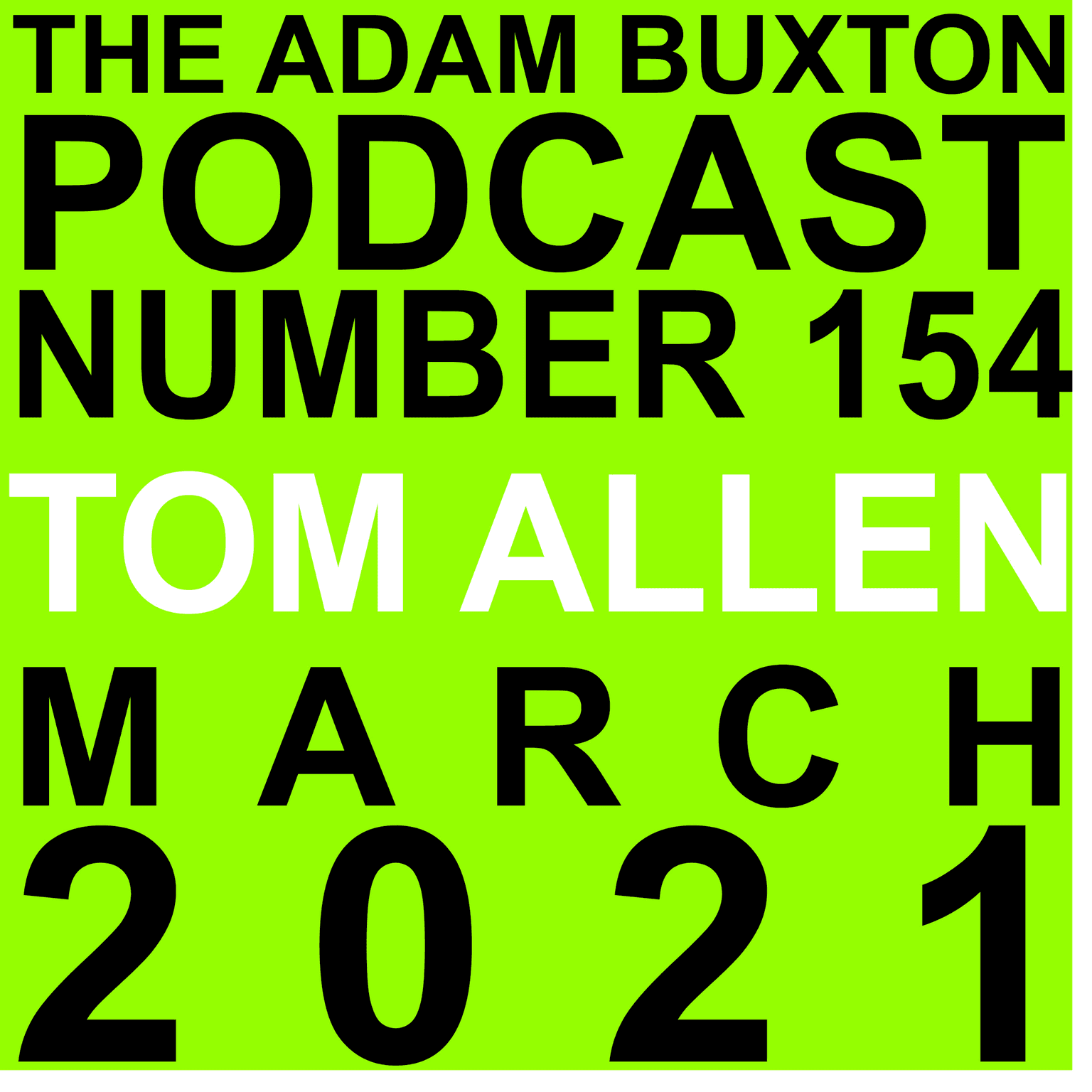 EP.154 - TOM ALLEN artwork