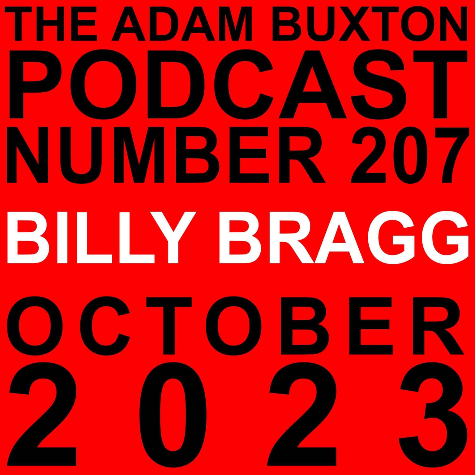 EP.207 - BILLY BRAGG artwork
