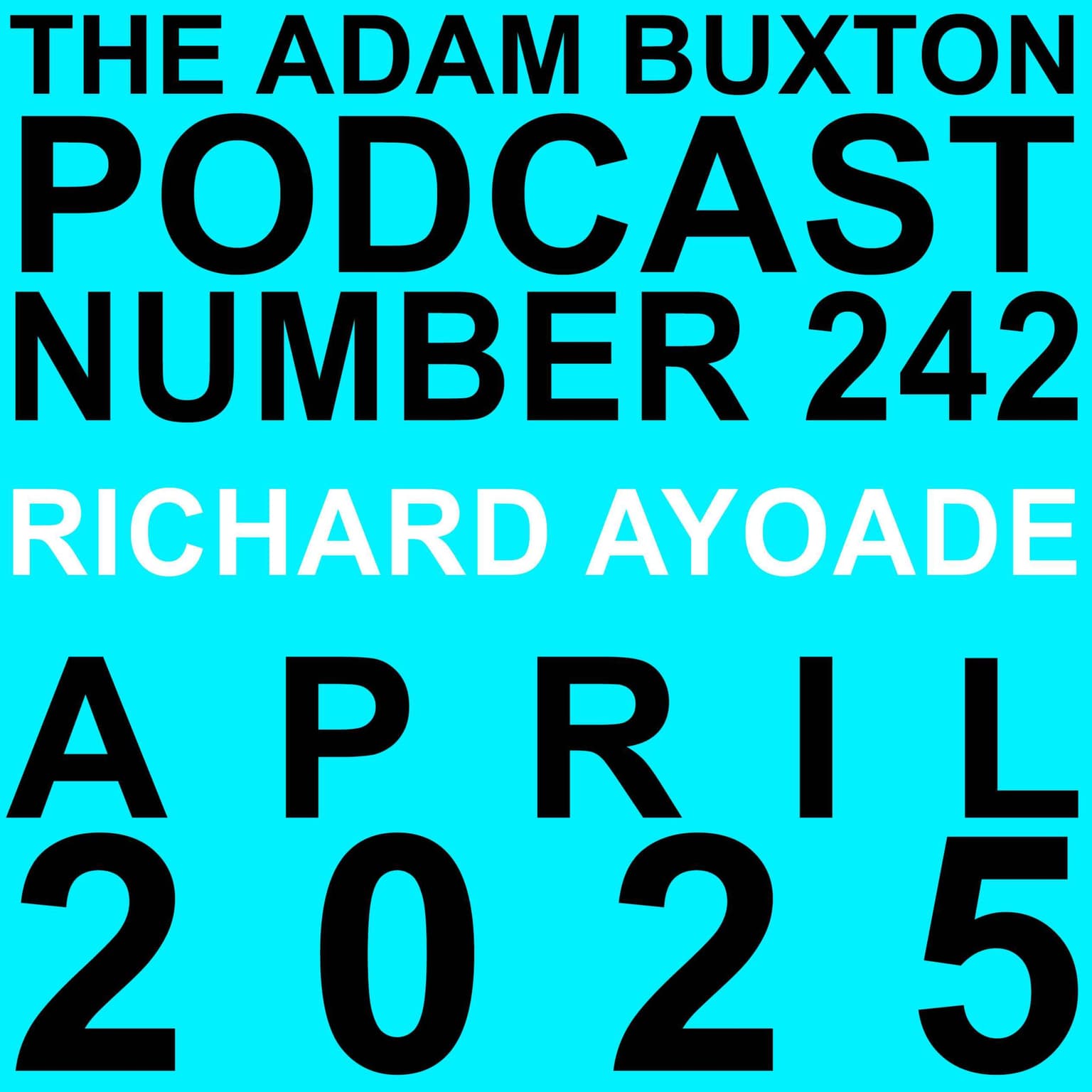 EP.242 - RICHARD AYOADE artwork