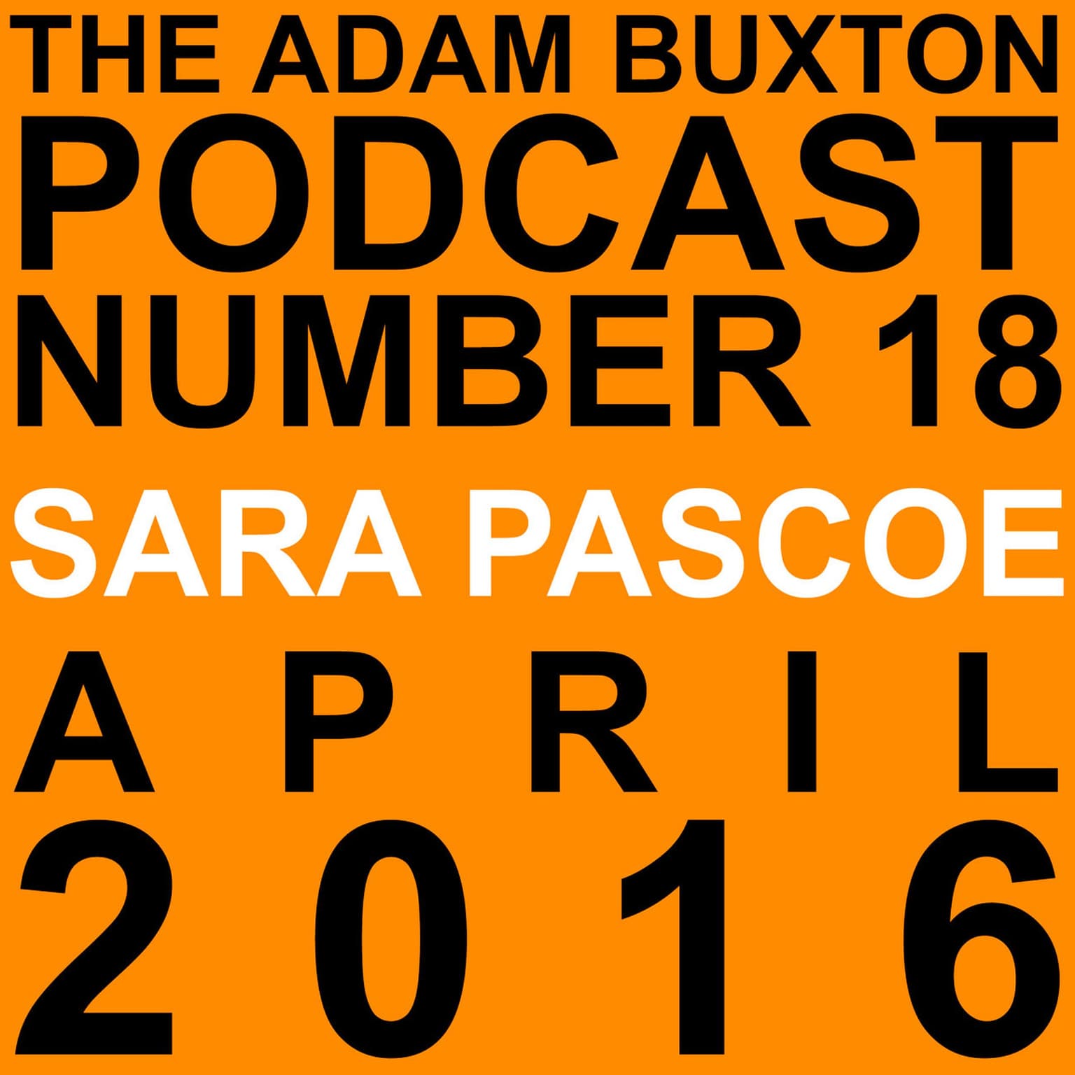 EP.18 - SARA PASCOE artwork