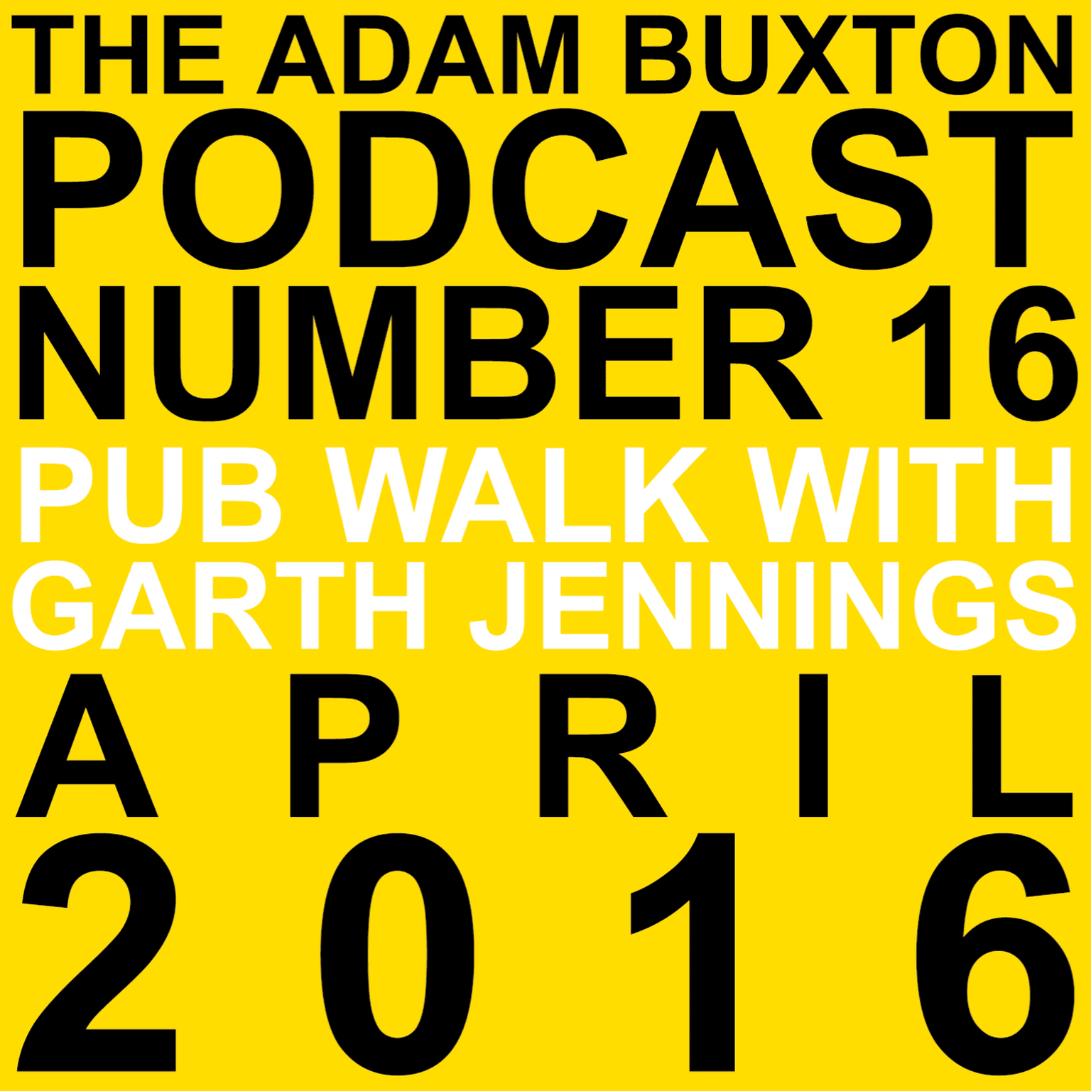 EP.16 - PUB WALK WITH GARTH JENNINGS artwork