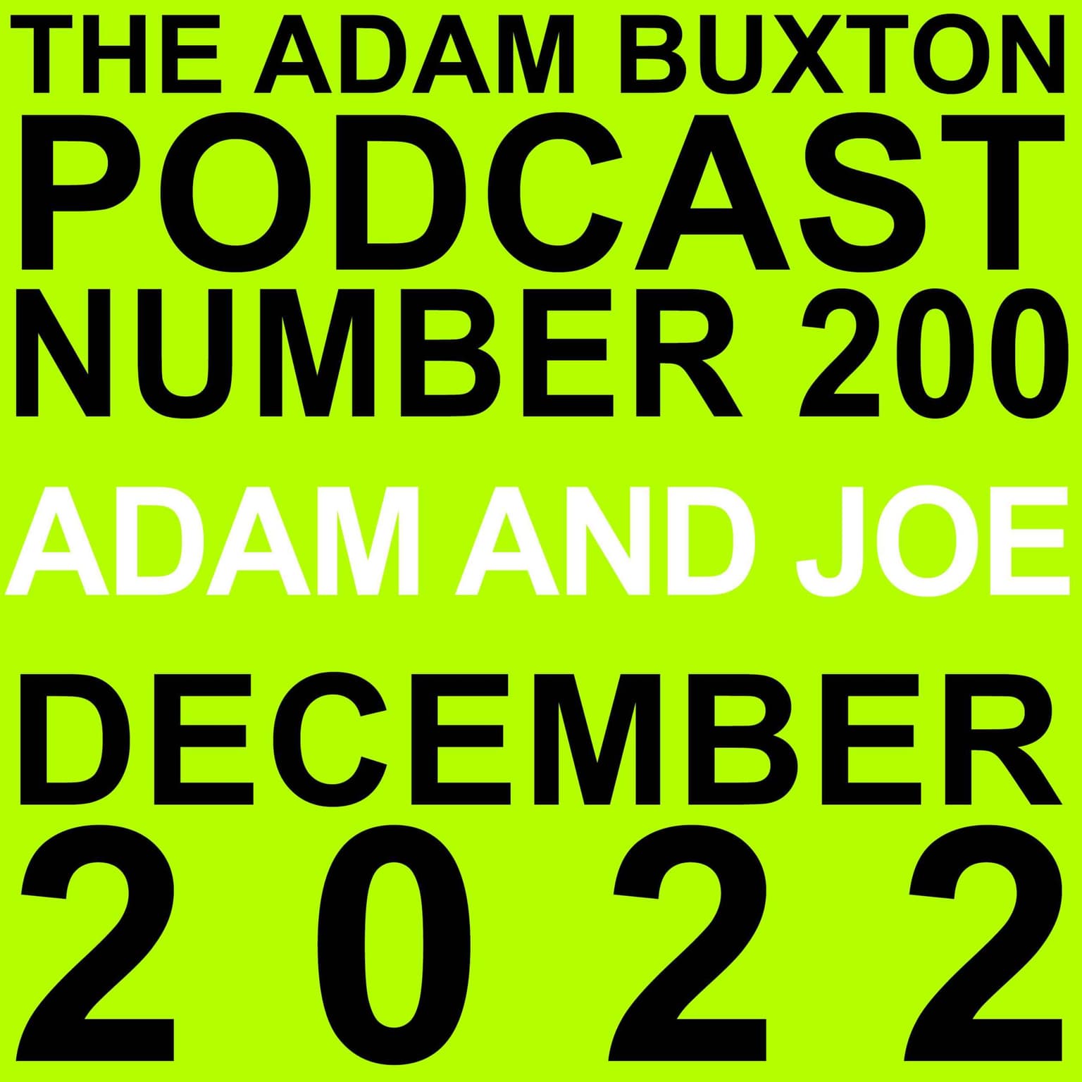 EP.200 - ADAM AND JOE artwork