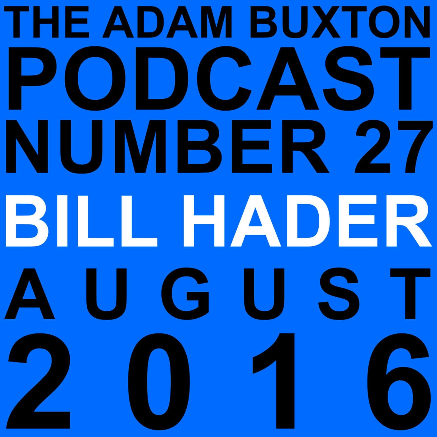 EP.27 - BILL HADER artwork