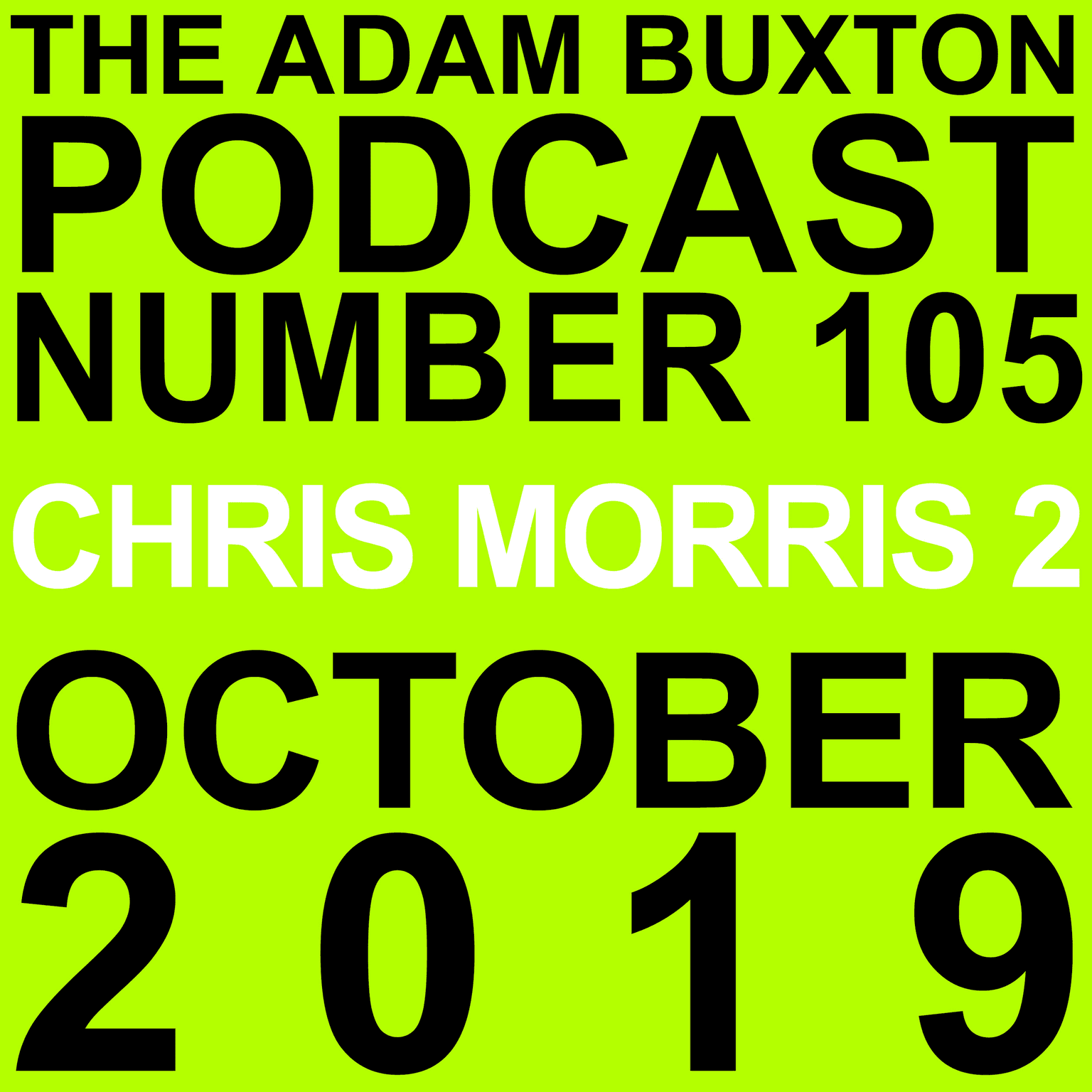 EP.105 - CHRIS MORRIS 2 artwork