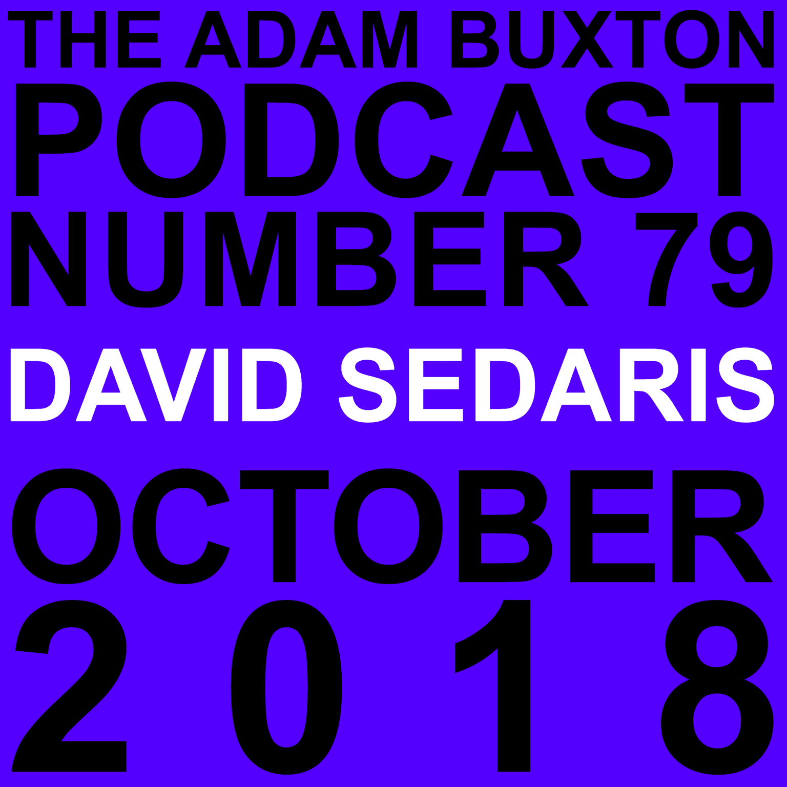 EP.79 - DAVID SEDARIS artwork