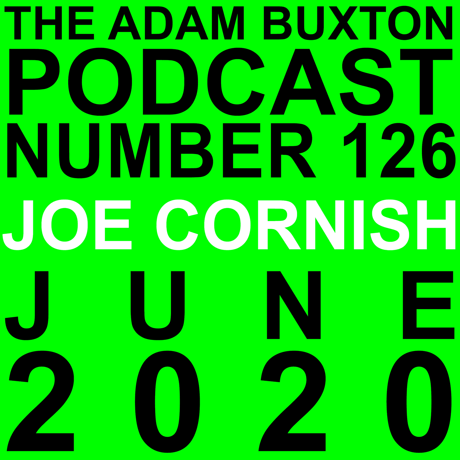 EP.126 - JOE CORNISH artwork