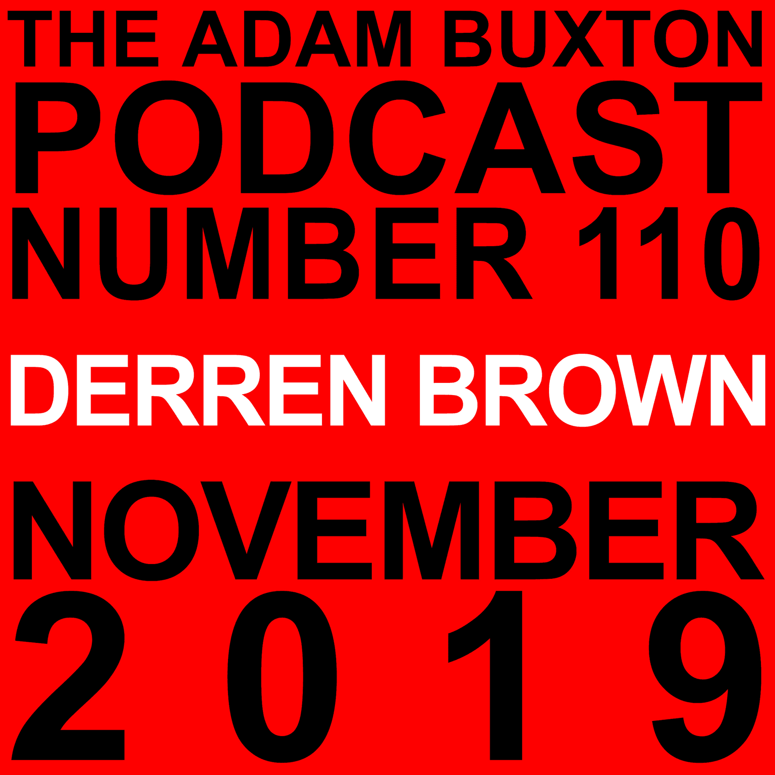 EP.110 - DERREN BROWN artwork
