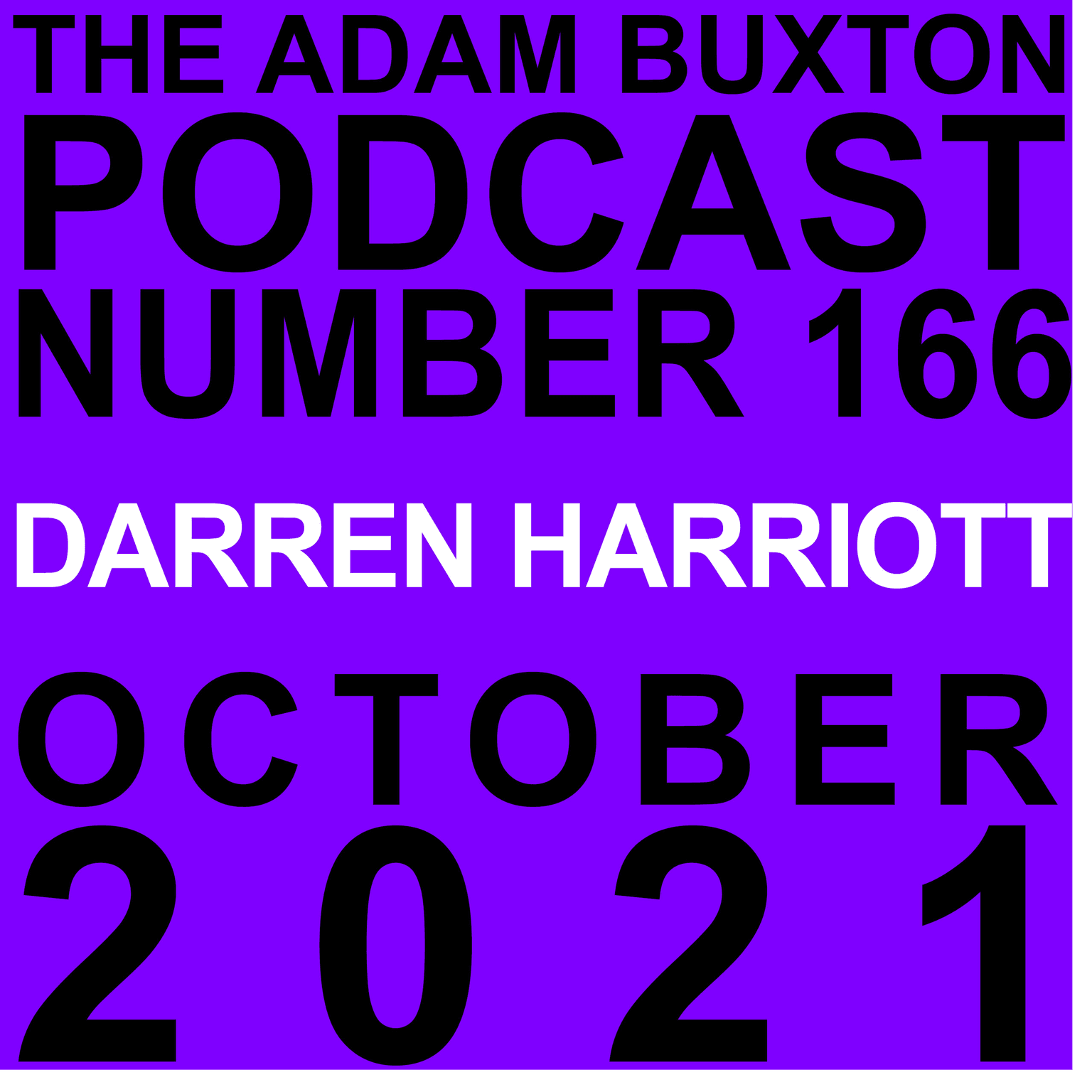 EP.166 - DARREN HARRIOTT artwork