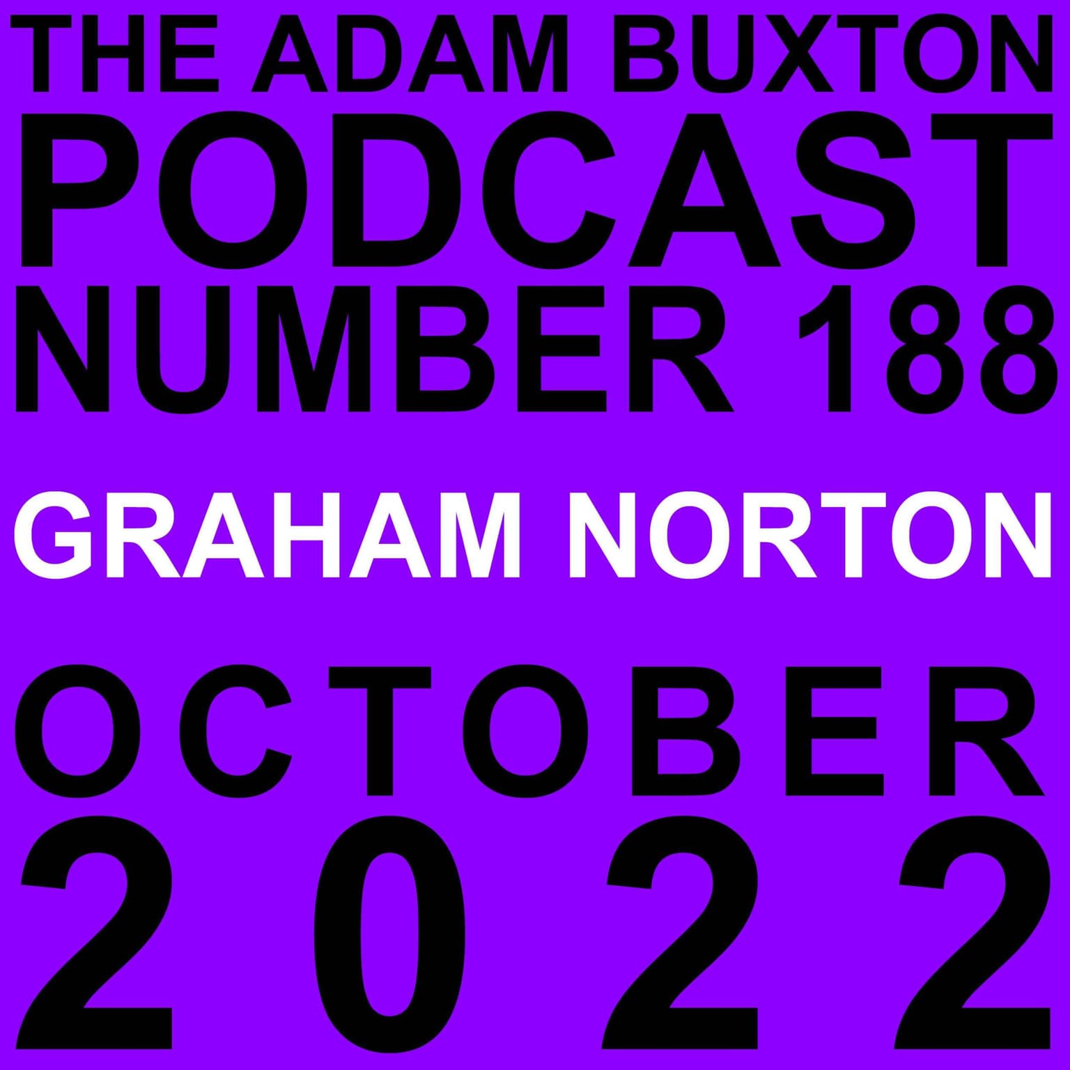 EP.188 - GRAHAM NORTON artwork