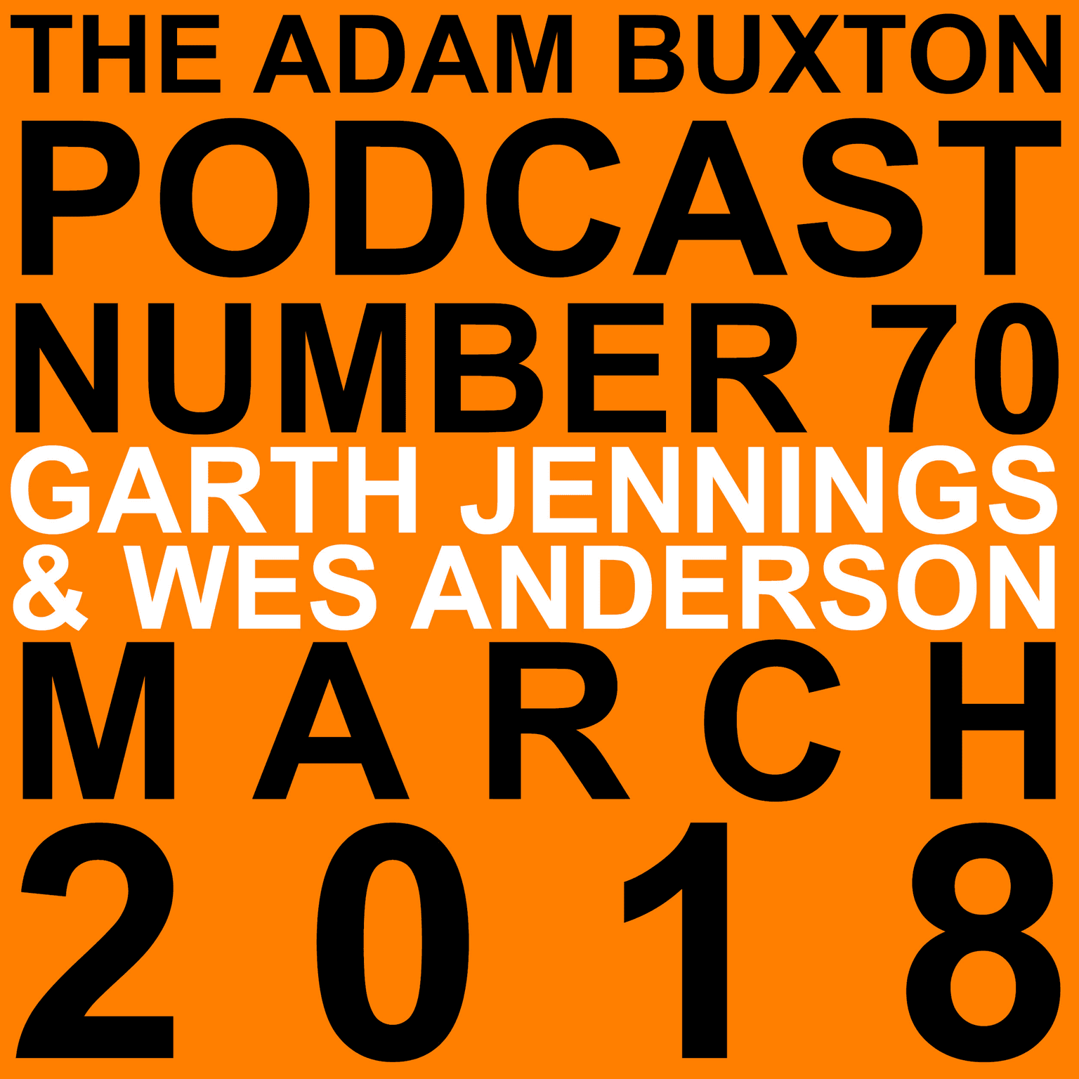 EP.70 - GARTH JENNINGS & WES ANDERSON artwork