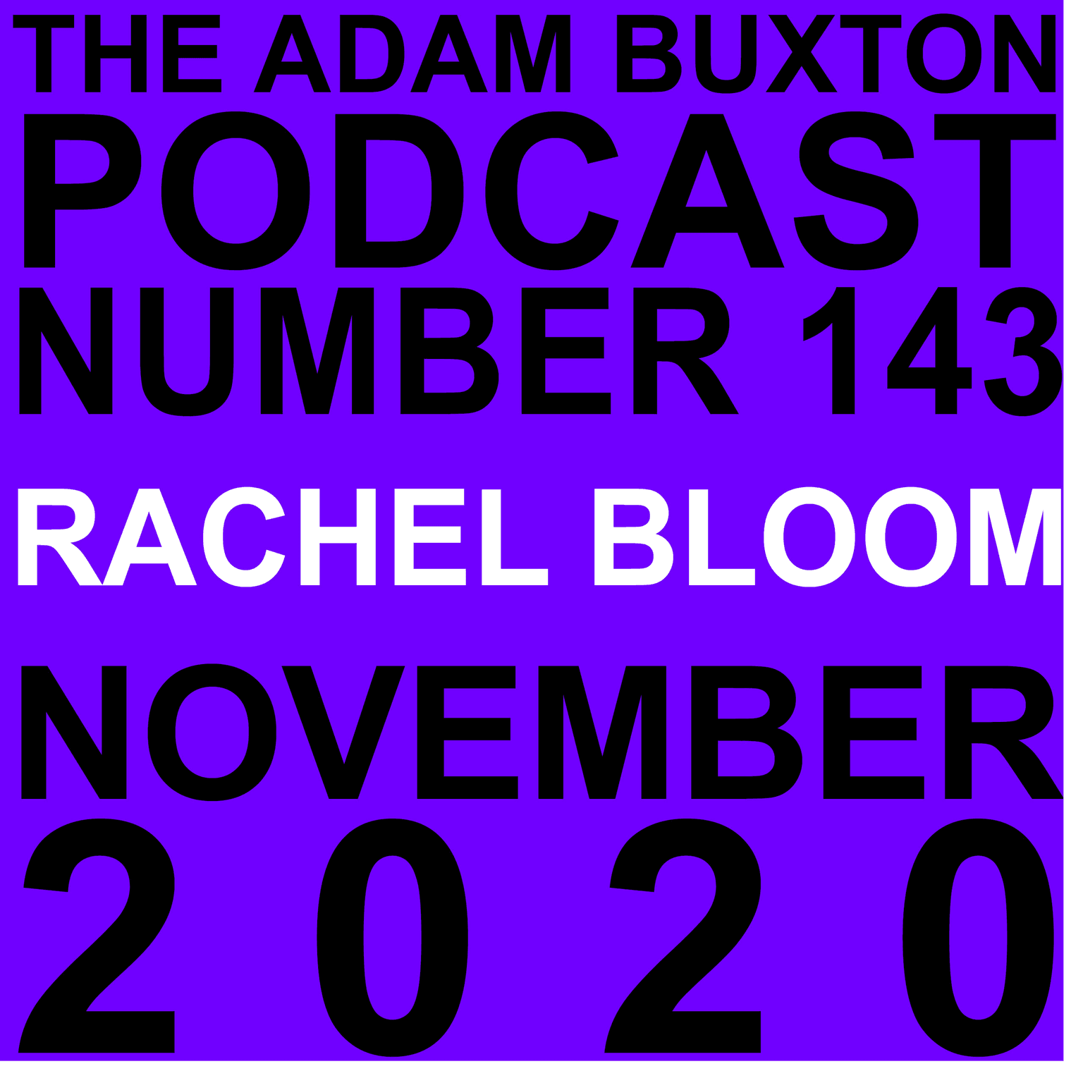 EP.143 - RACHEL BLOOM artwork