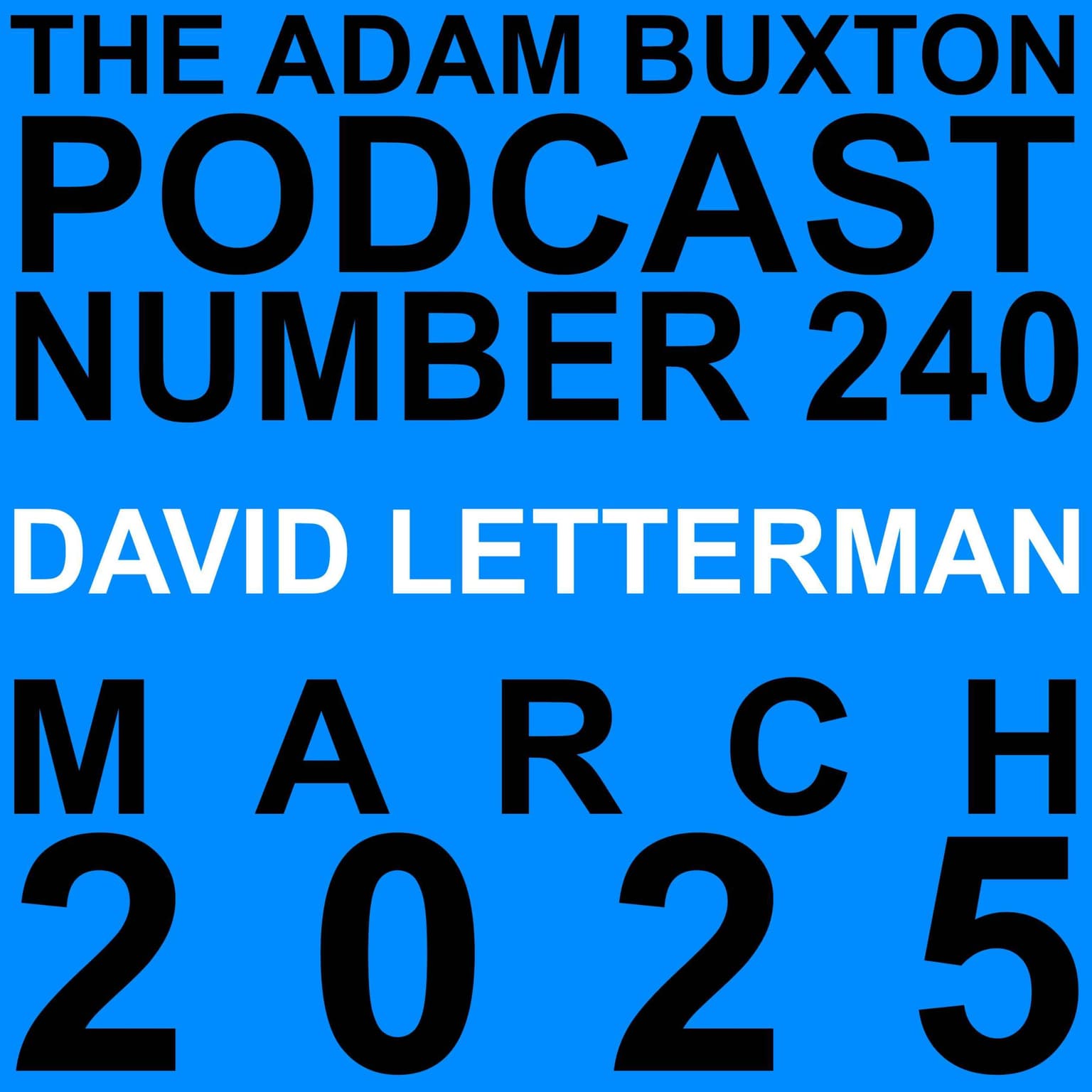 EP.240 - DAVID LETTERMAN artwork