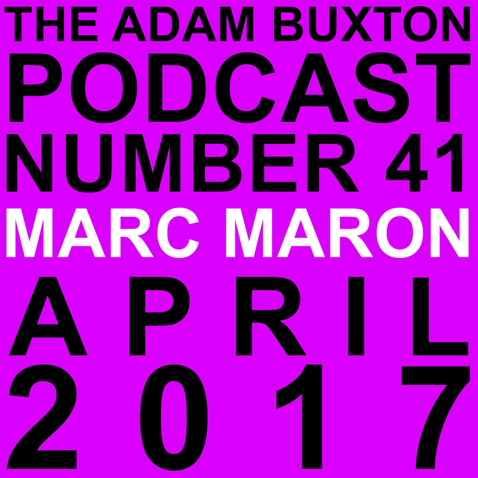 EP.41 - MARC MARON artwork