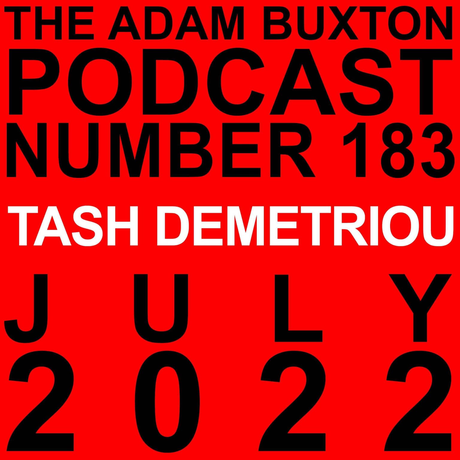 EP.183 - TASH DEMETRIOU artwork