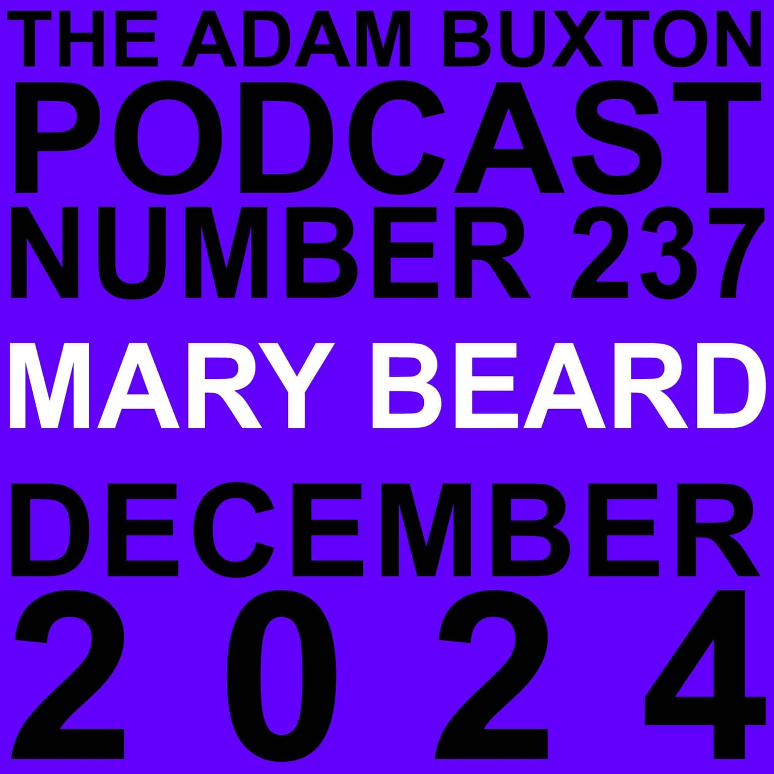 EP.237 - DAME MARY BEARD artwork